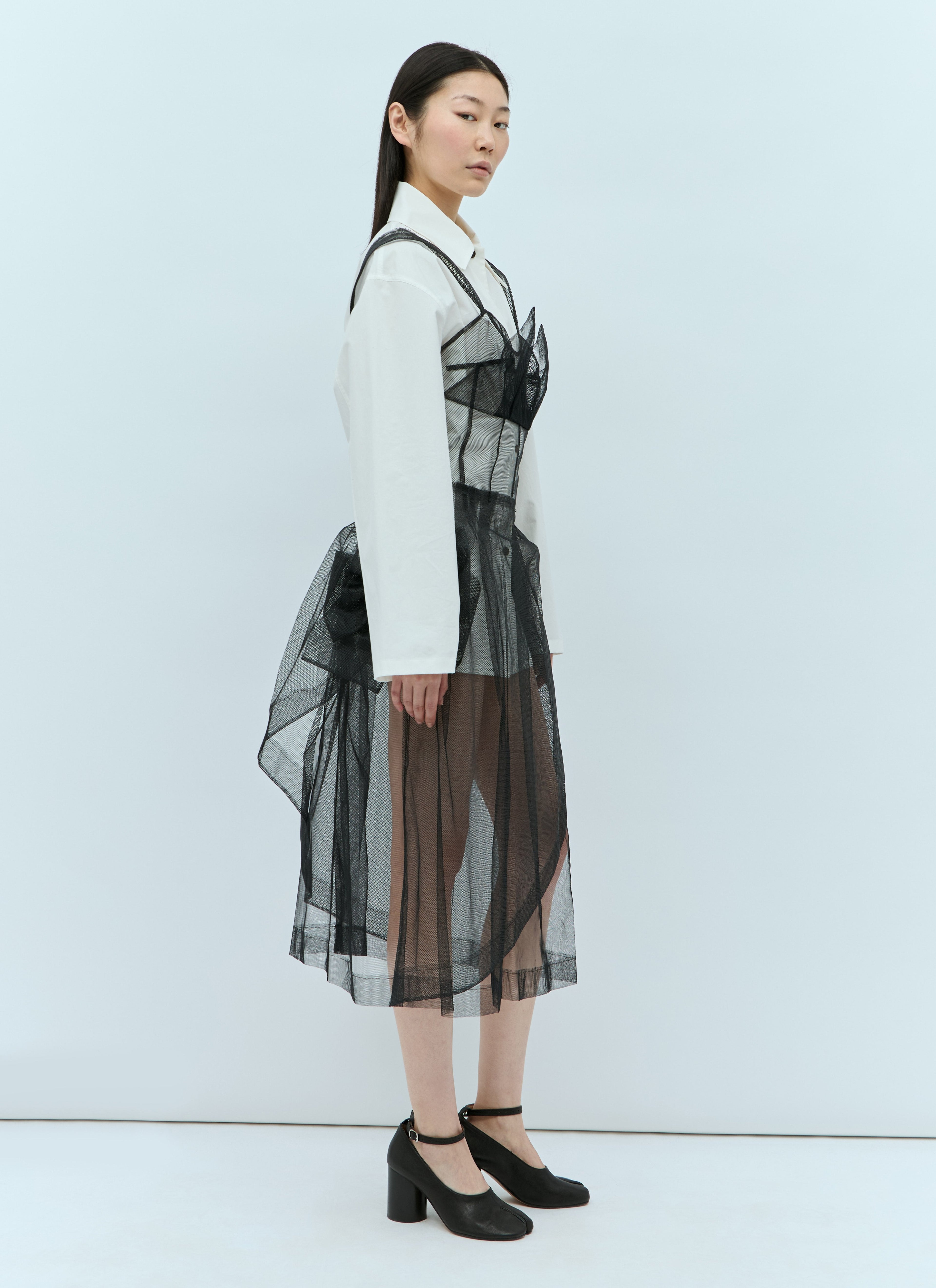 Maison Margiela Women Tulle Midi Dress