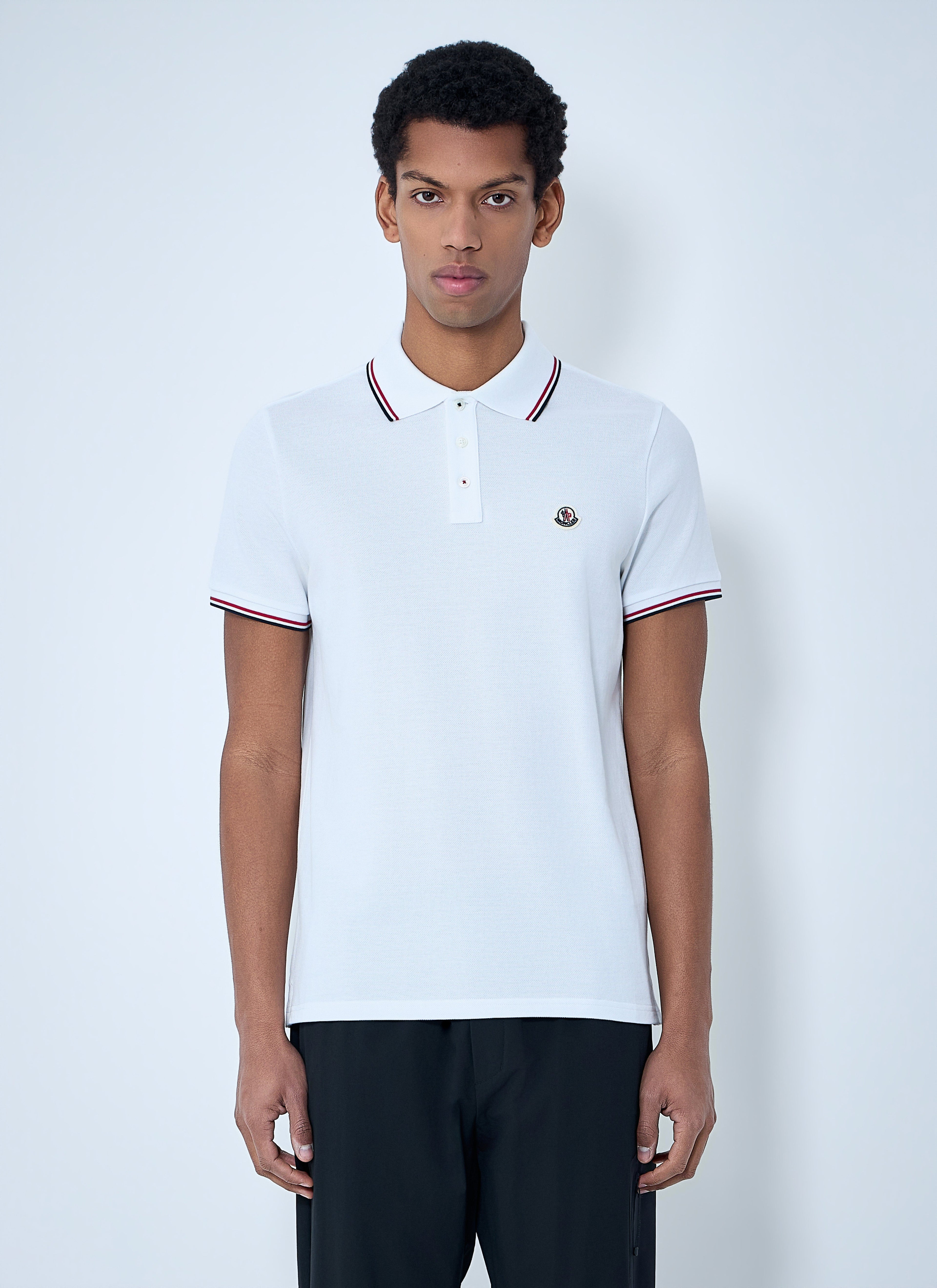 Moncler Men Piqué Polo Shirt
