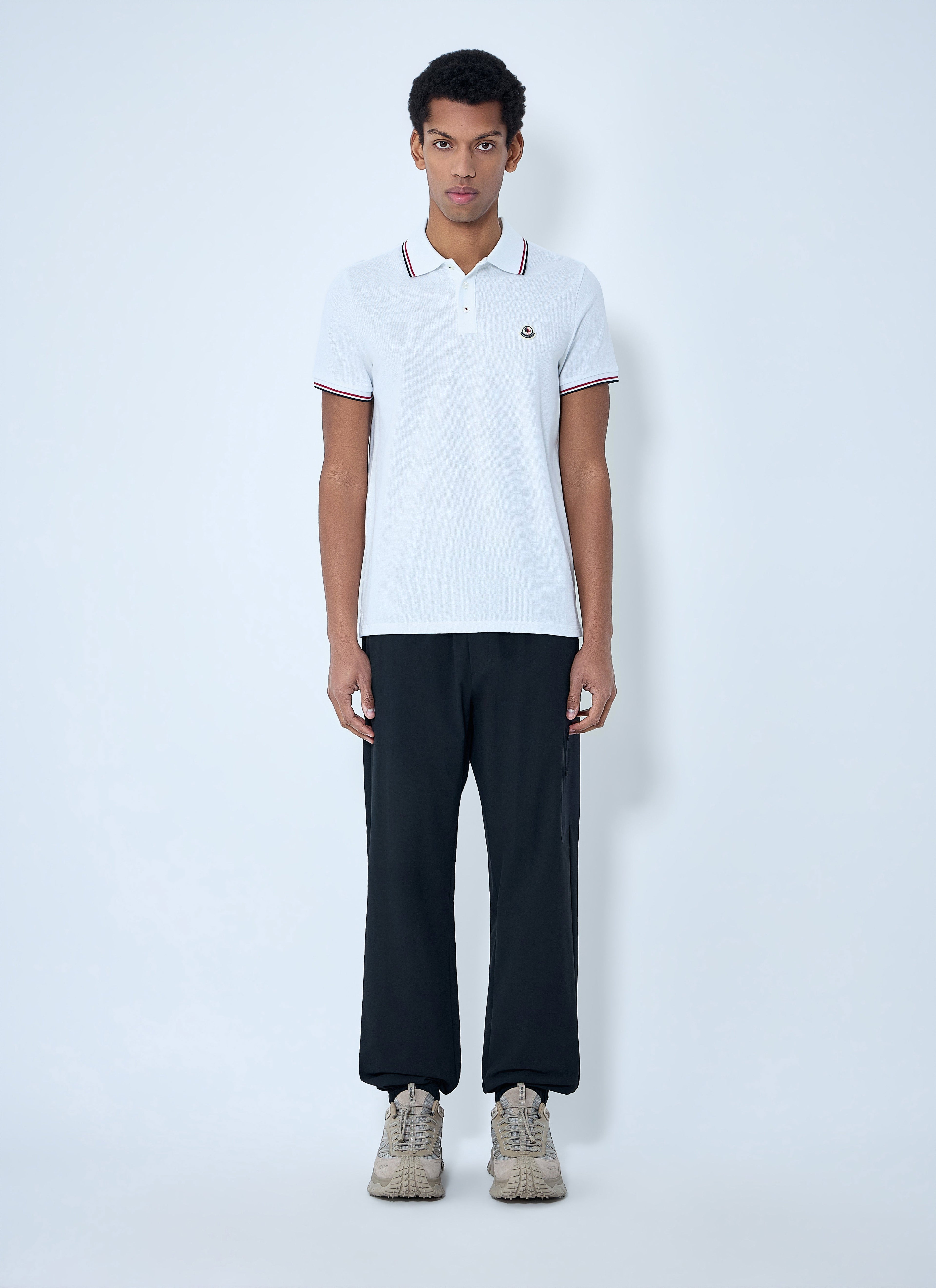 Moncler Men Piqué Polo Shirt