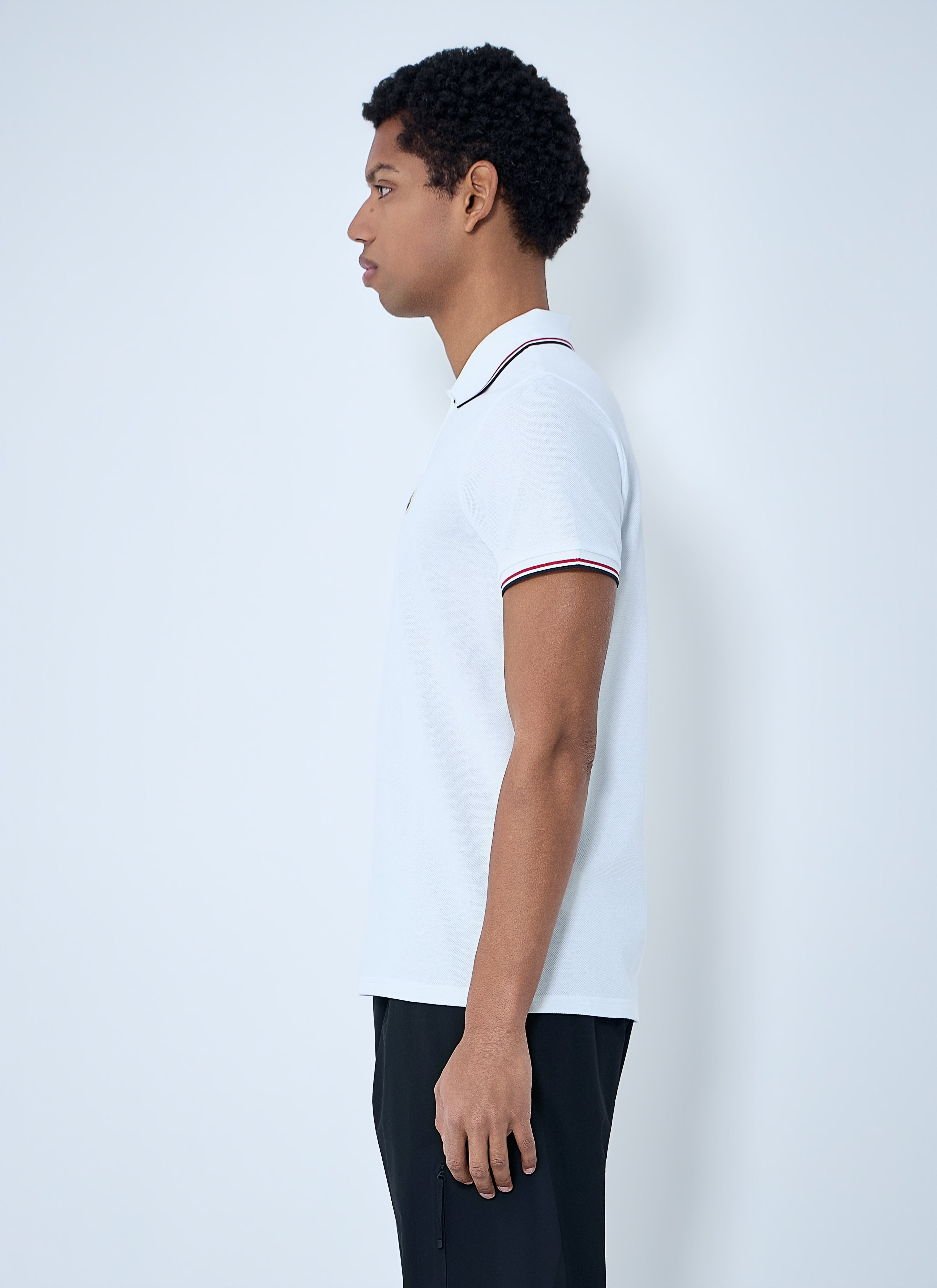 Moncler Men Piqué Polo Shirt