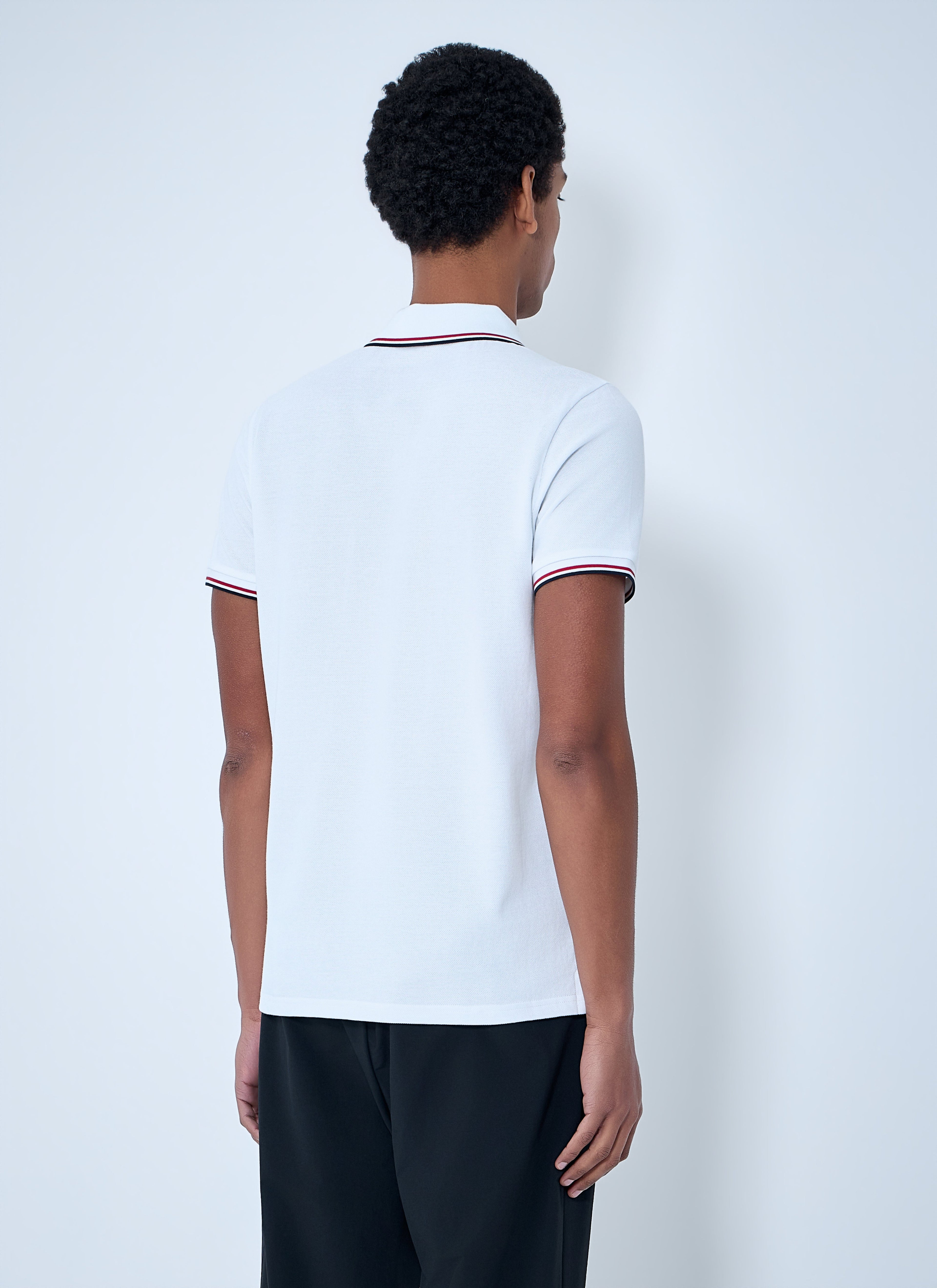 Moncler Men Piqué Polo Shirt