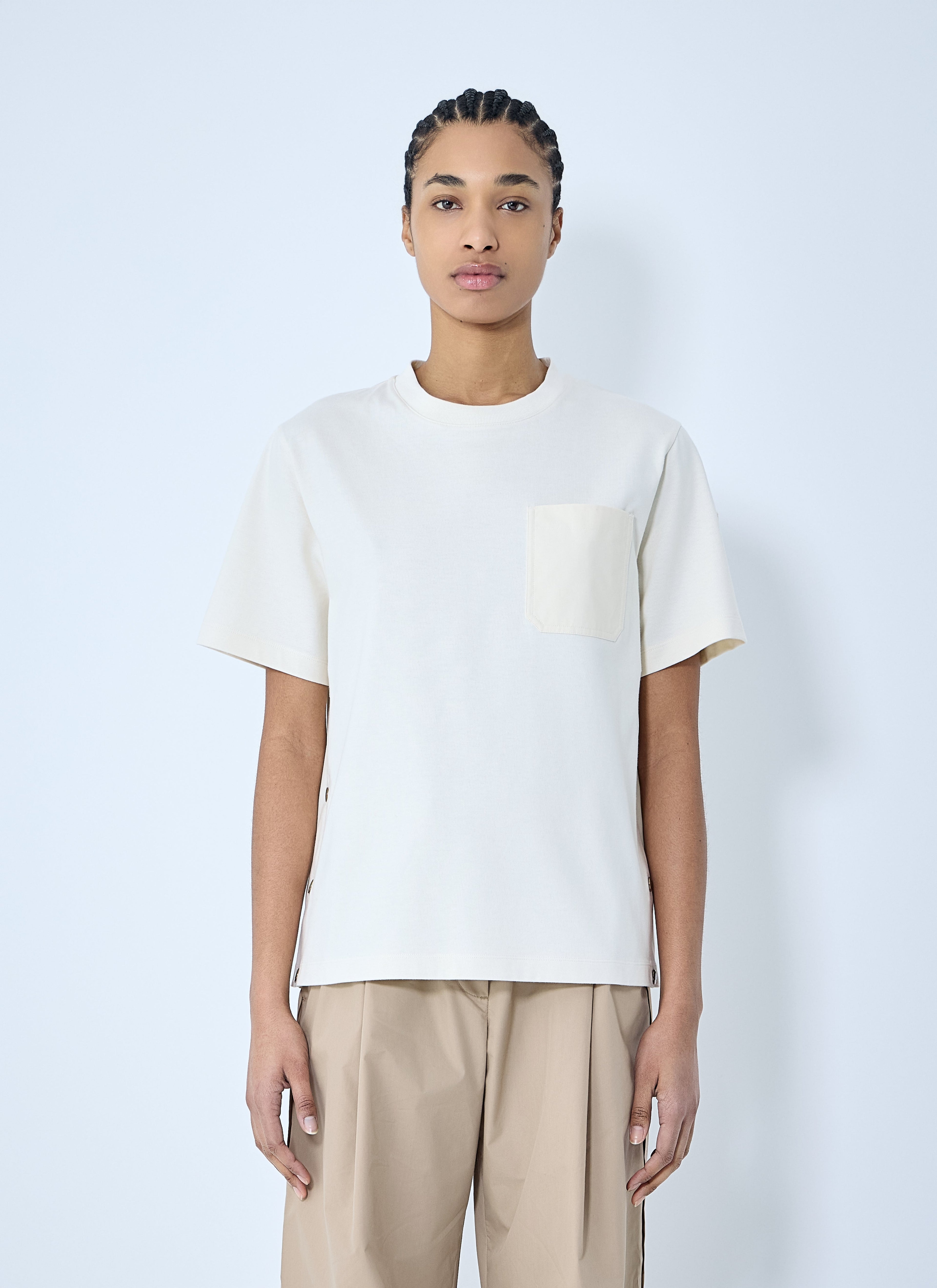 Moncler Women Logo Motif T-Shirt
