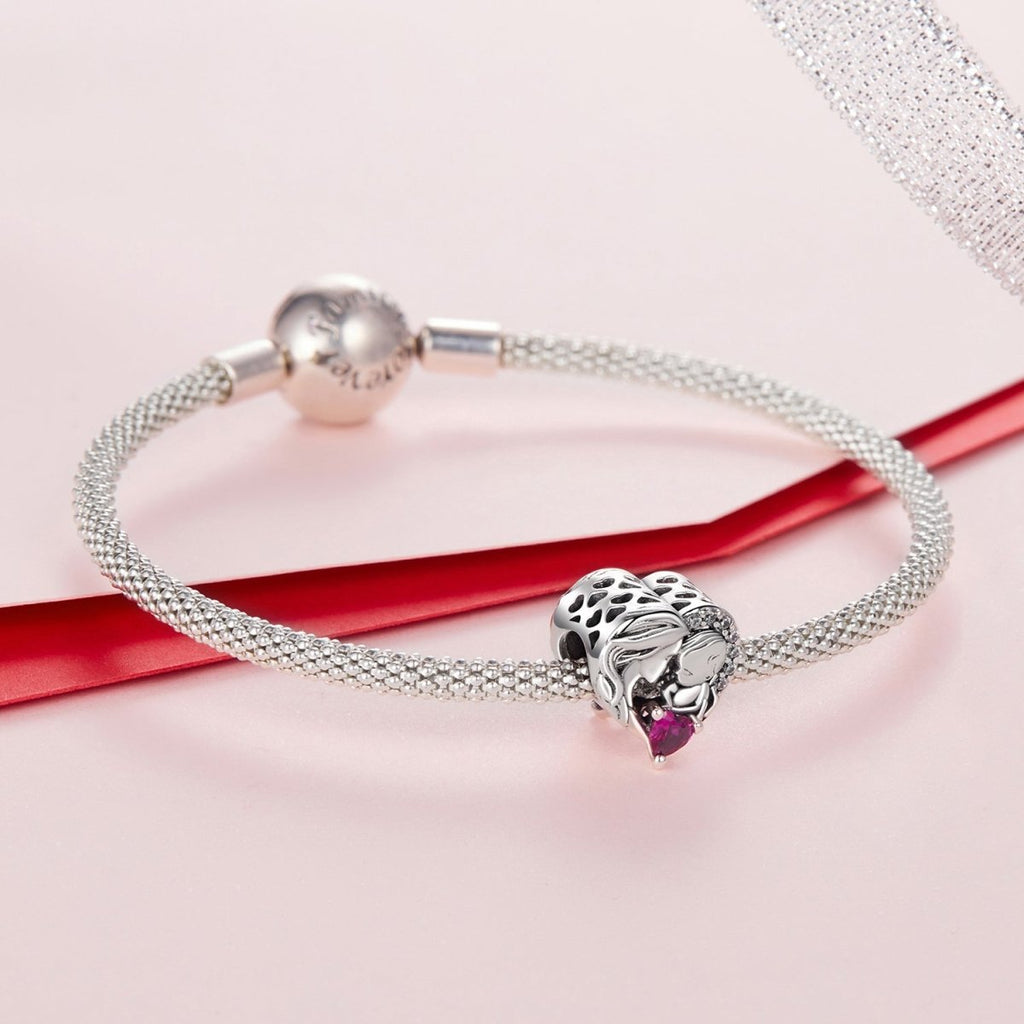 Mother and Son Family Charm