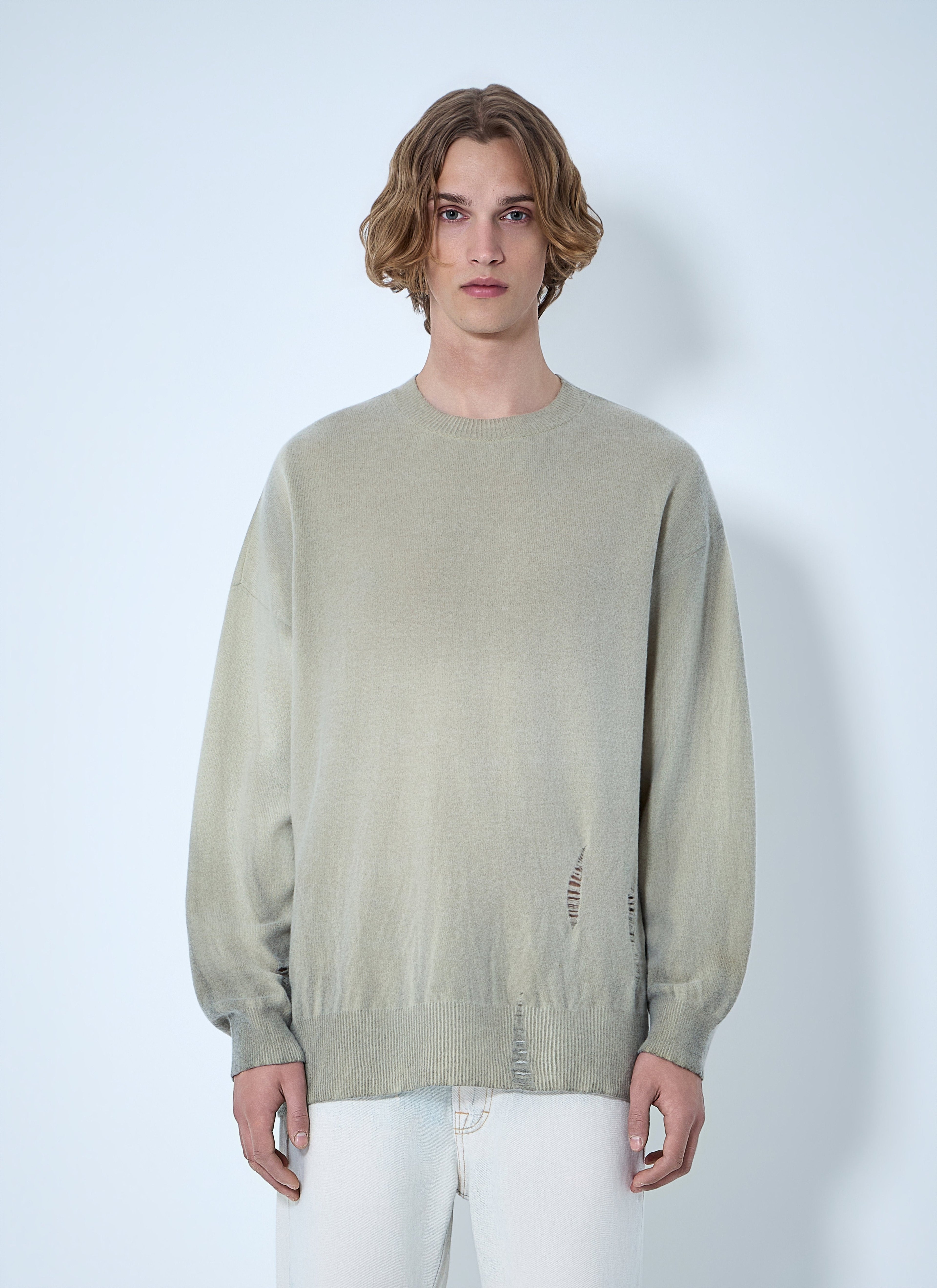 Our Legacy Men Slant Knit Sweater