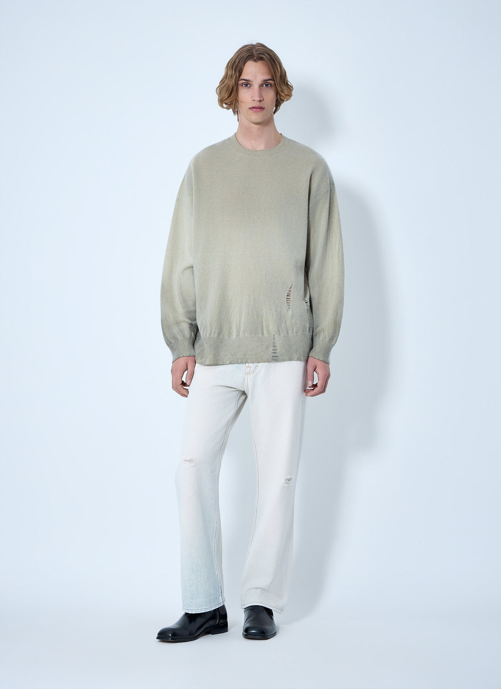 Our Legacy Men Slant Knit Sweater
