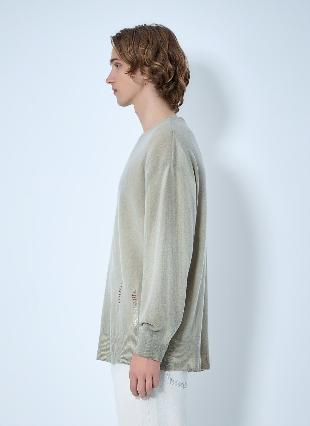 Our Legacy Men Slant Knit Sweater