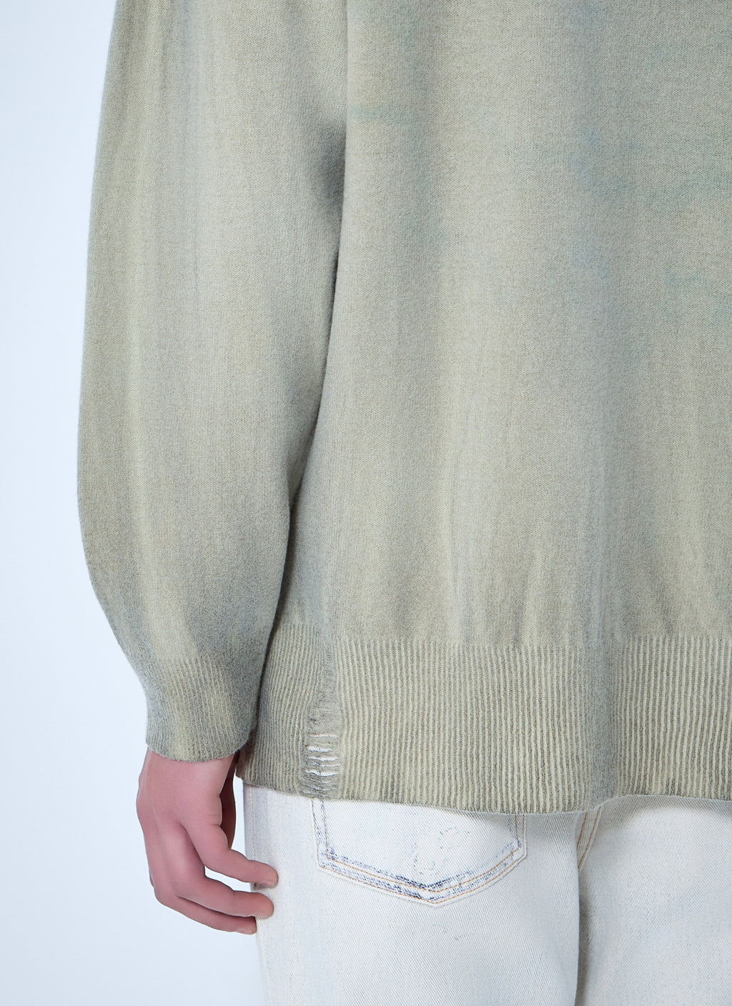 Our Legacy Men Slant Knit Sweater