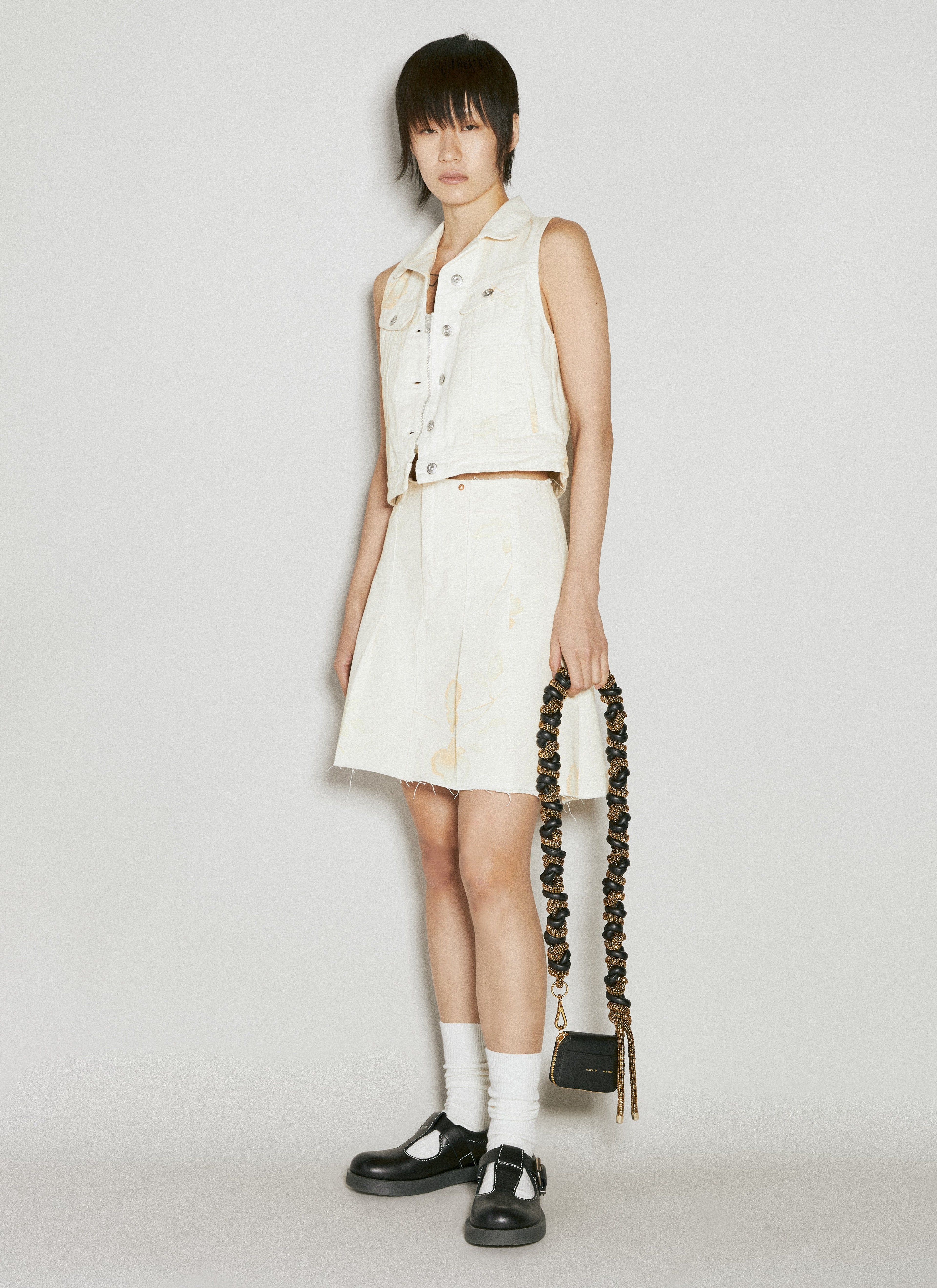Our Legacy Women Mini Denim Vest