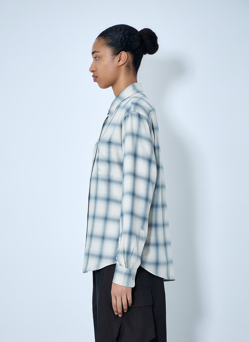 Our Legacy Women Checked Cotton Shirt