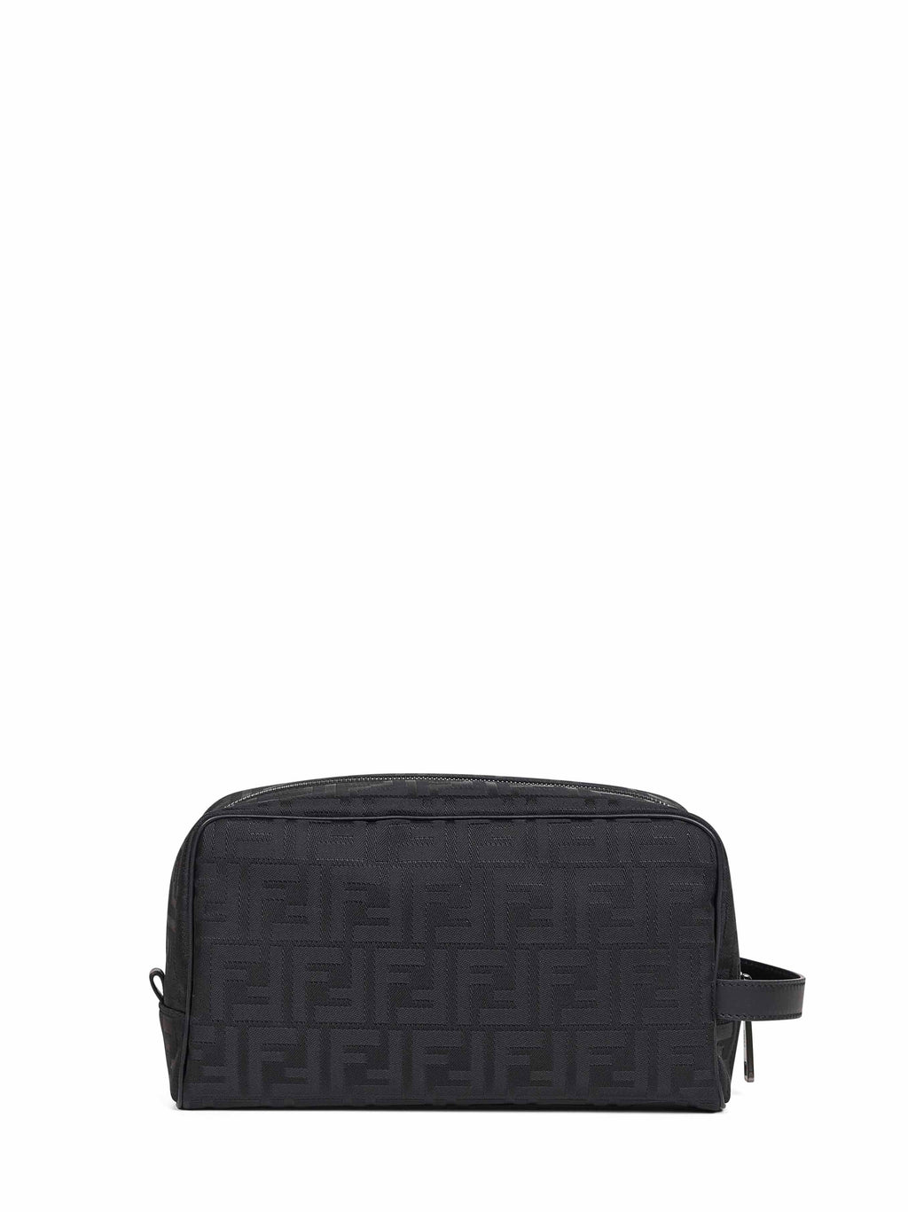 Fendi Men Black Ff Toiletry Case Medium