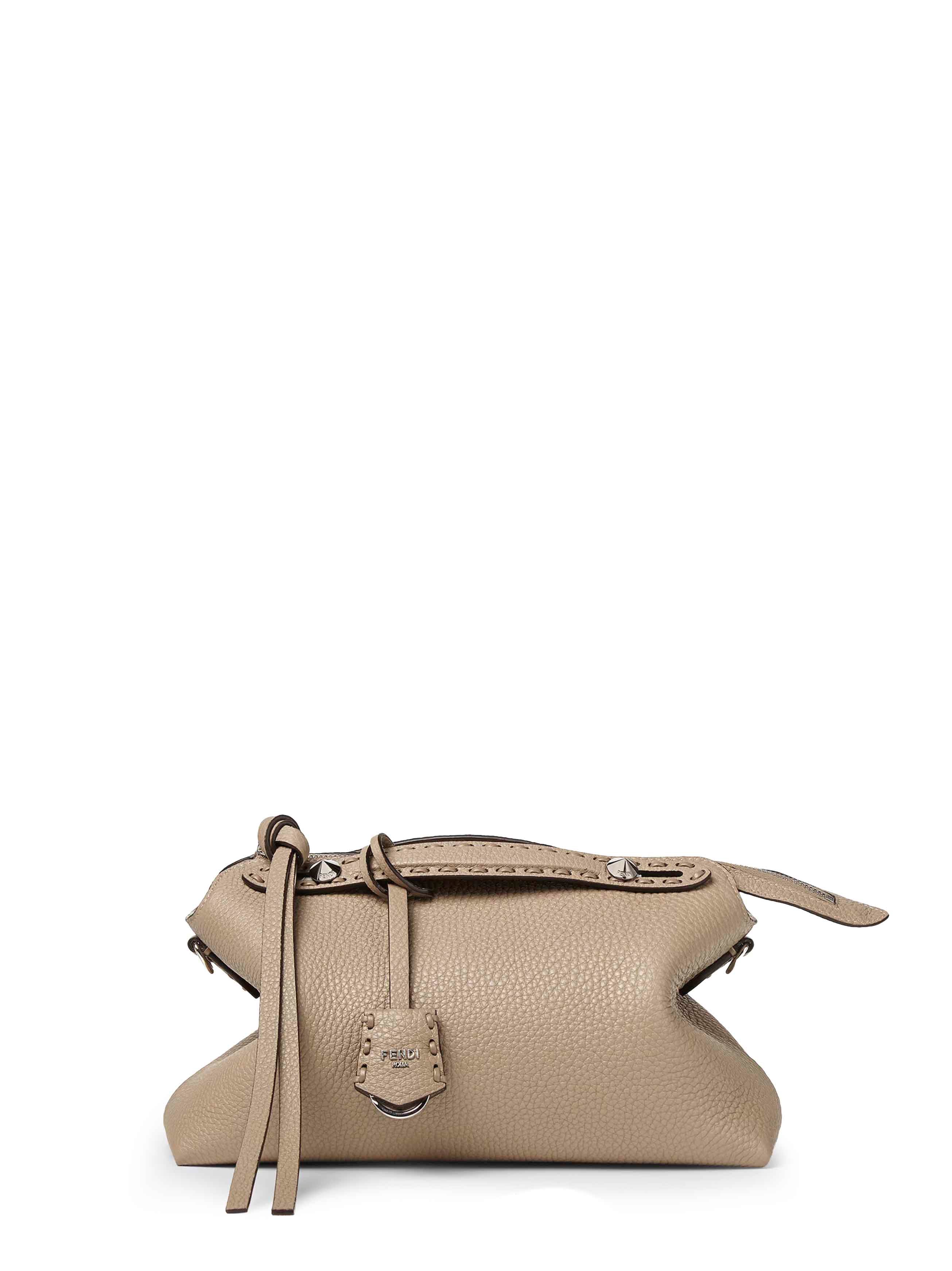 Fendi Women Dove Grey By The Way Selleria Medium Bag