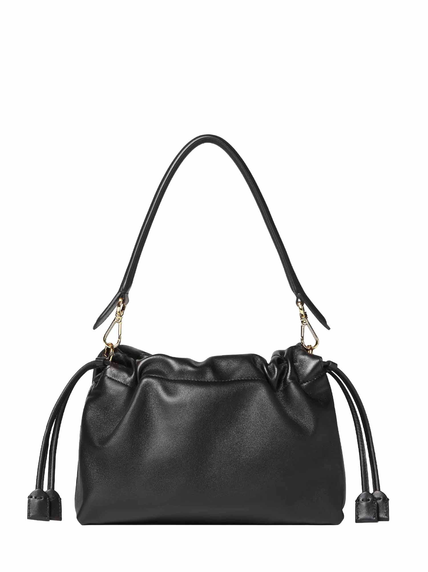 Fendi Women Black Medium Baguette Mamma Bag