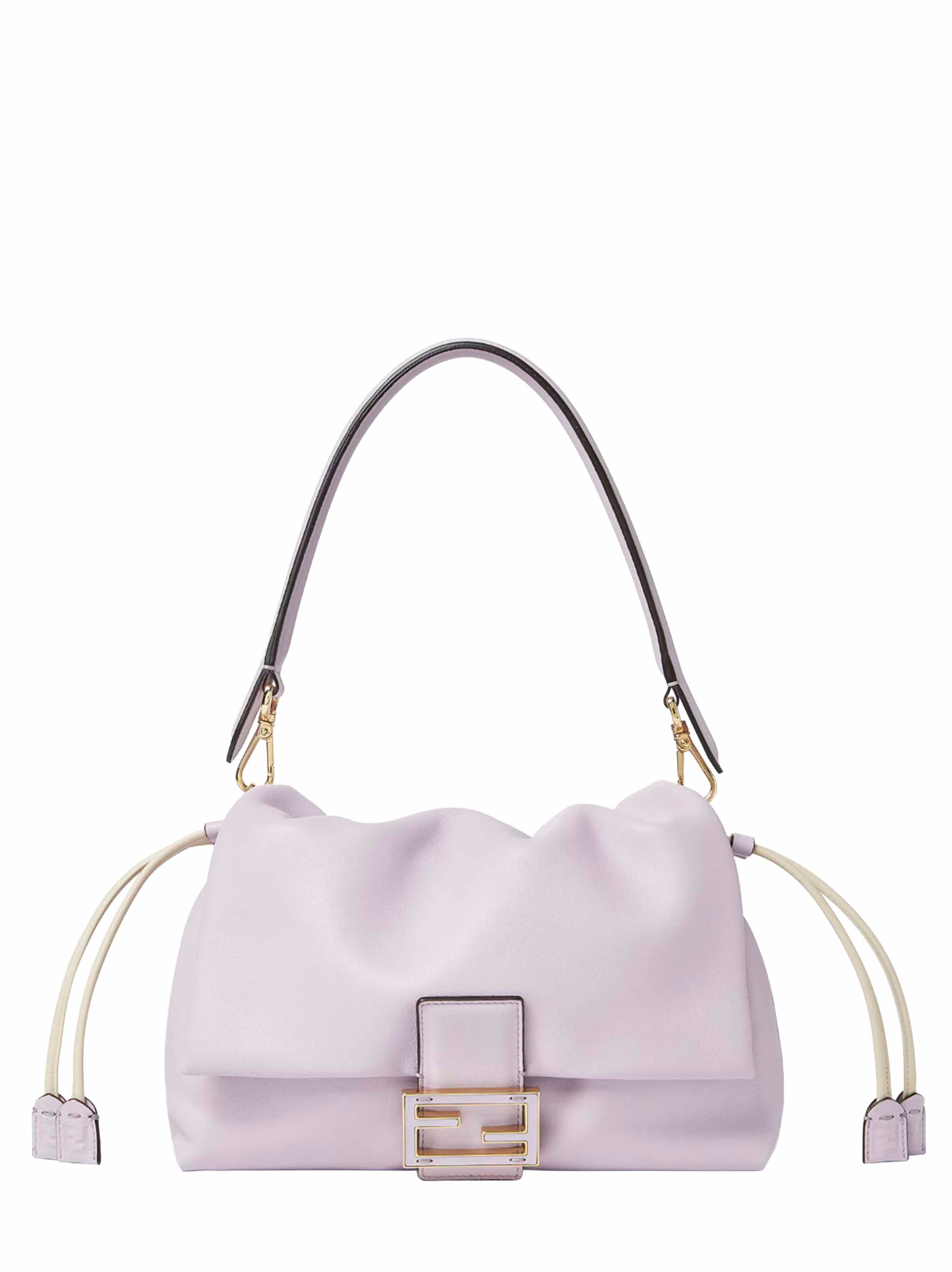 Fendi Women Anemone Purple Medium Baguette Mamma Bag