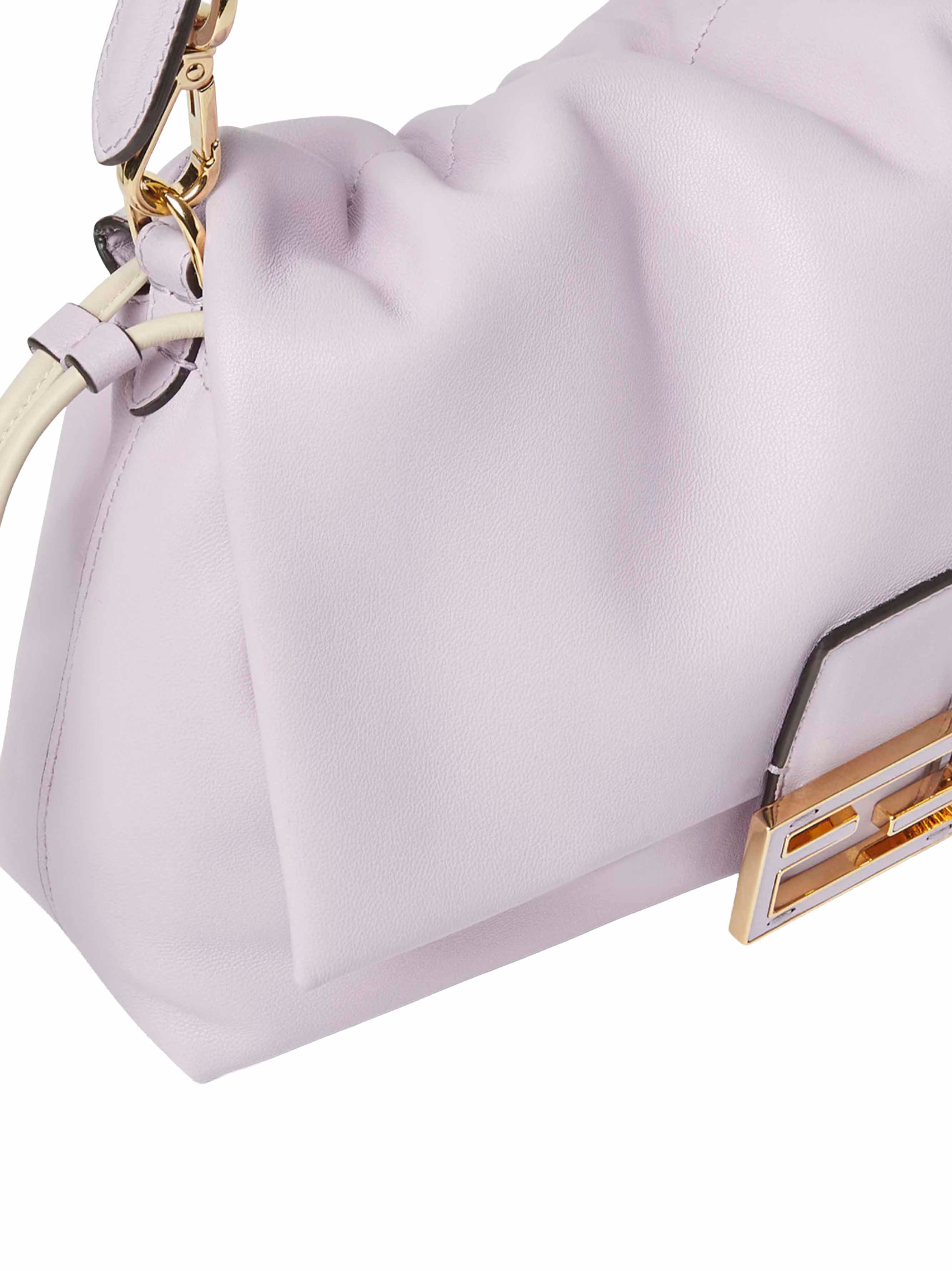 Fendi Women Anemone Purple Medium Baguette Mamma Bag