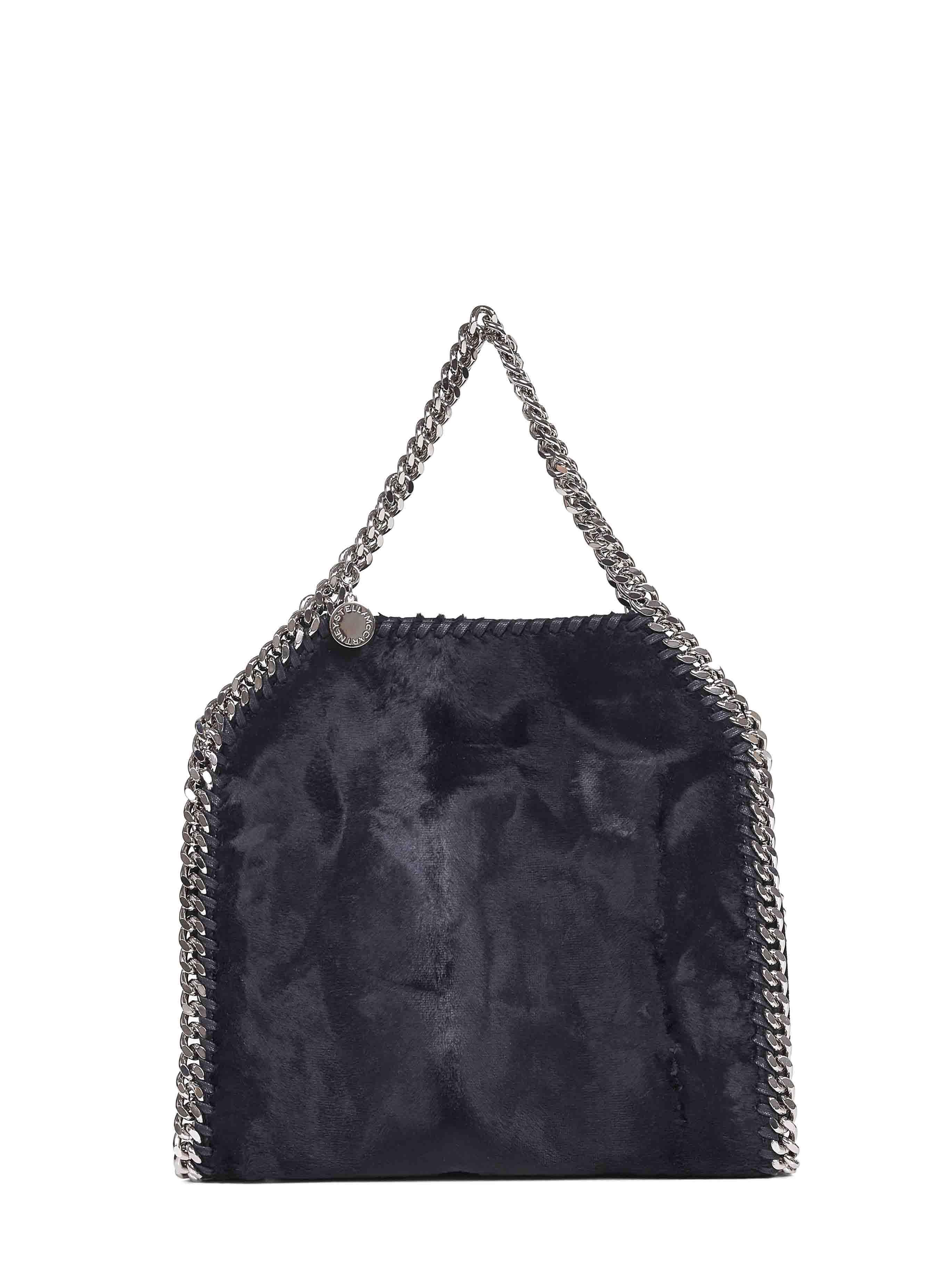 Stella Mccartney Women Black Falabella Mini Tote Bag