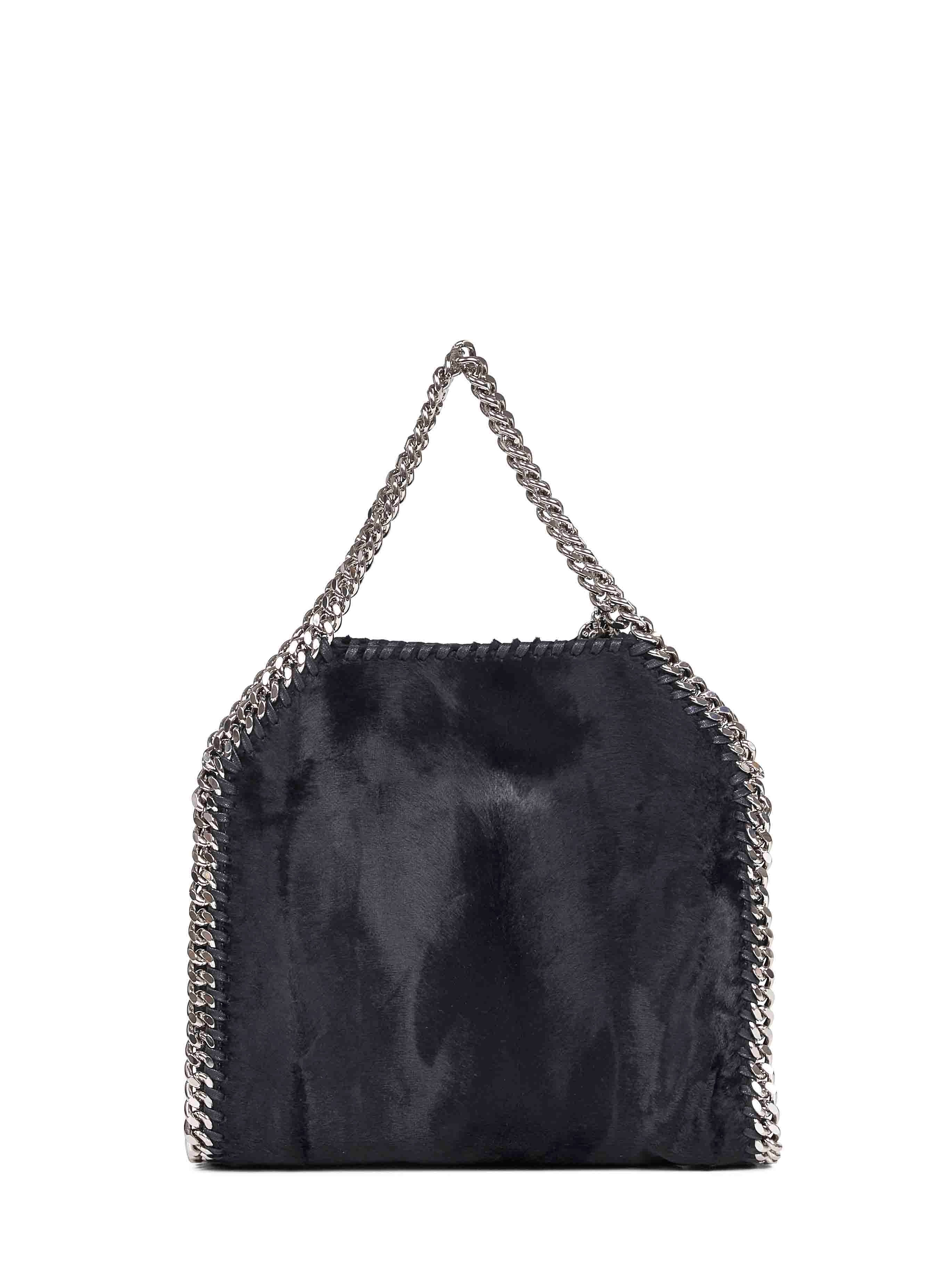 Stella Mccartney Women Black Falabella Mini Tote Bag