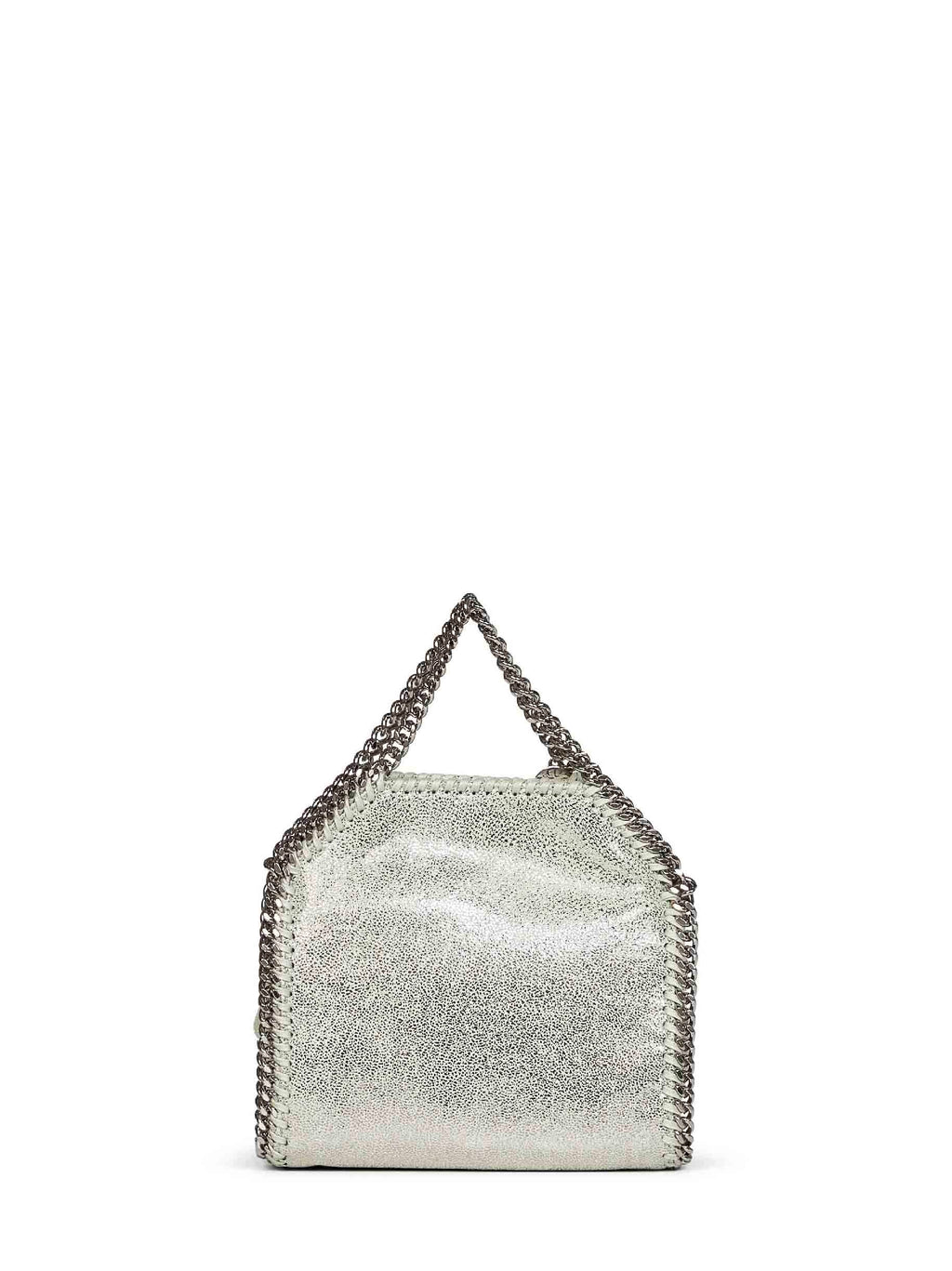 Stella Mccartney Women Light Lime Falabella Tiny Tote Bag