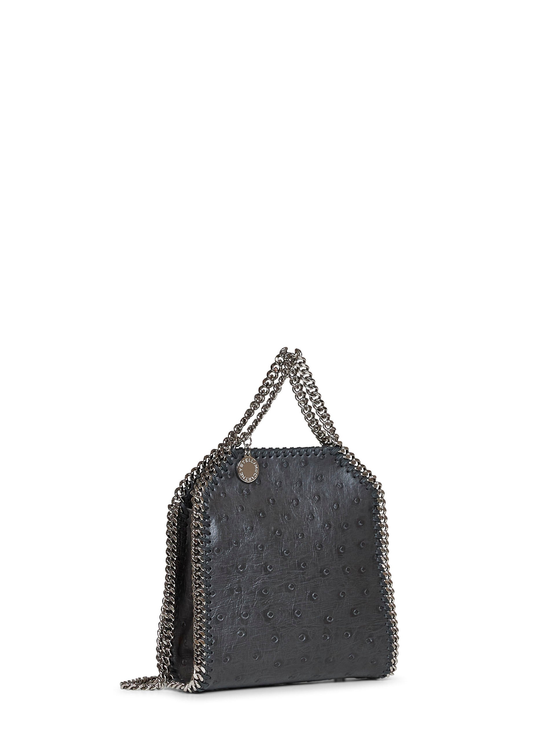 Stella Mccartney Women Slate Falabella Tiny Tote Bag