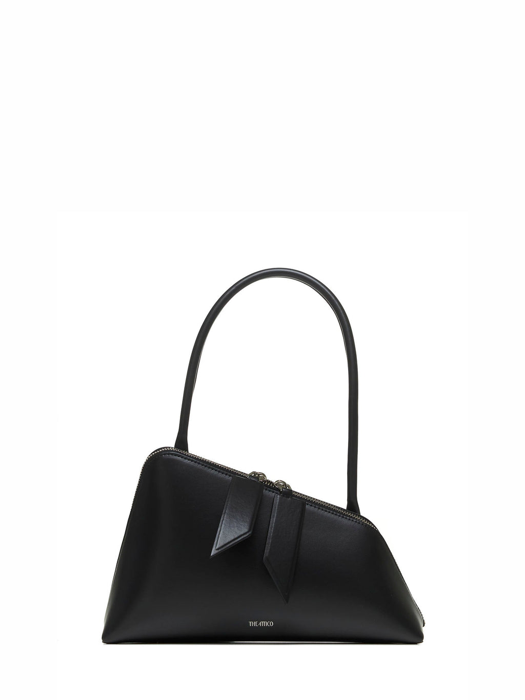 The Attico Women Sunrise Leather Shoulder Bag