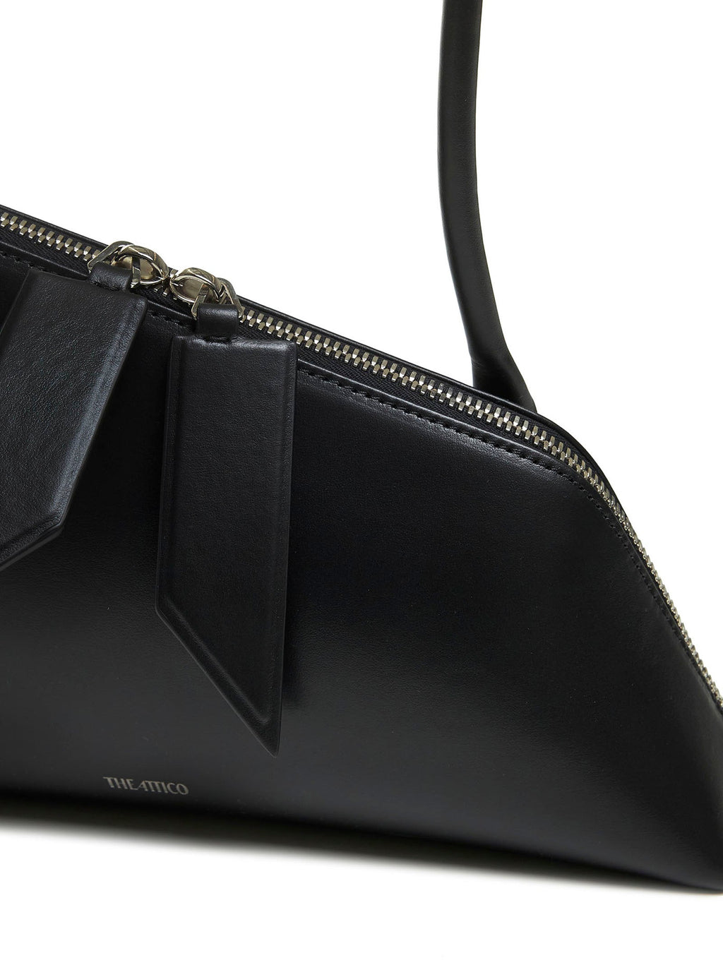The Attico Women Sunrise Leather Shoulder Bag