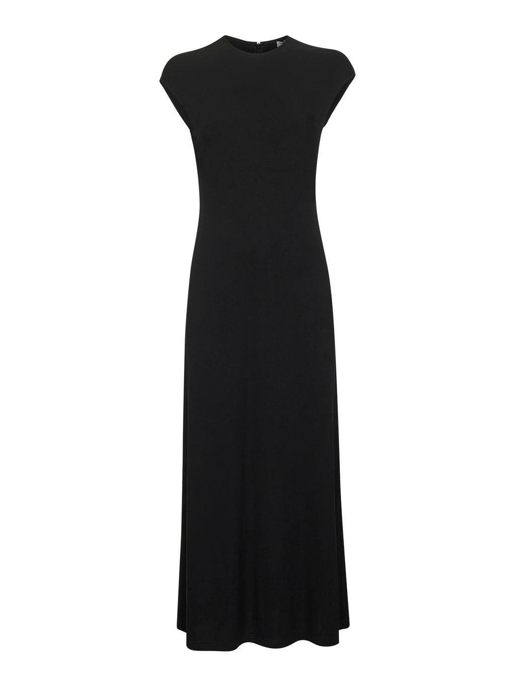 Toteme Women Black Fluid Stretch Jersey Everyday Long Dress