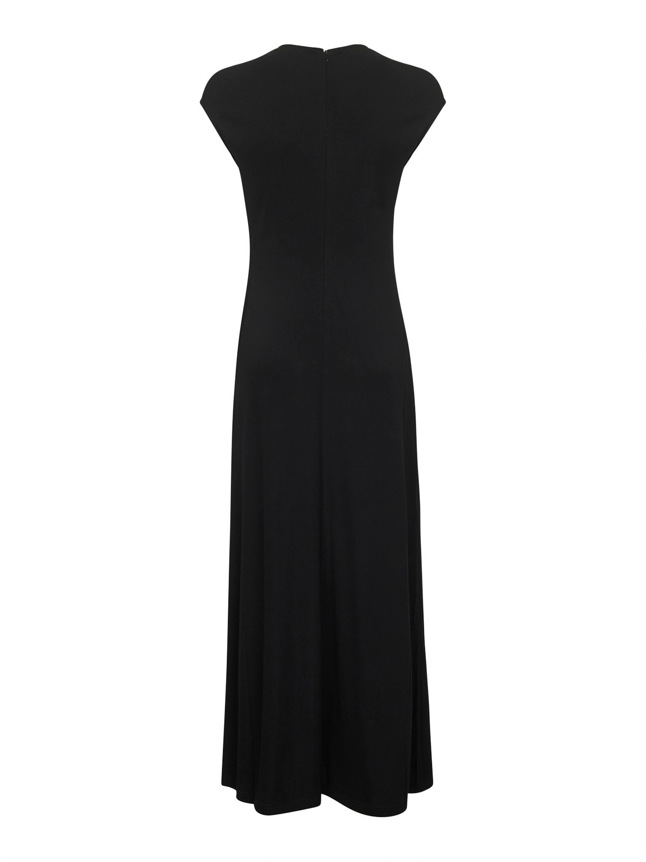 Toteme Women Black Fluid Stretch Jersey Everyday Long Dress