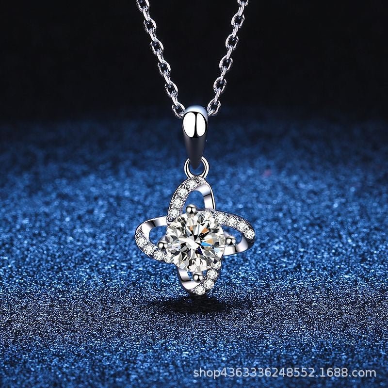 Pangama Bloom Moissanite Necklace