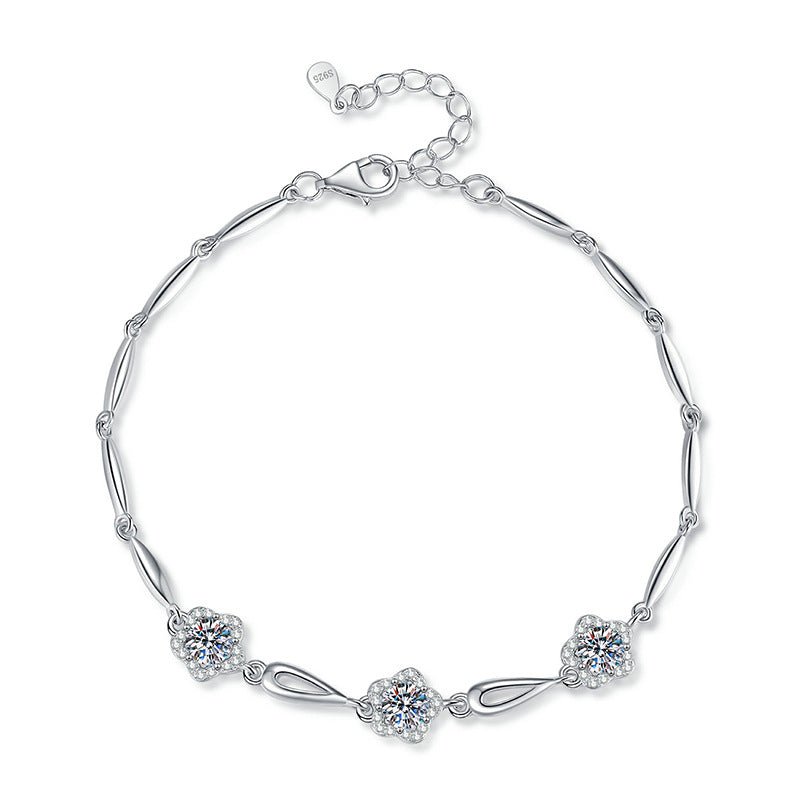 Pangama Blooming Grace Moissanite Bracelet