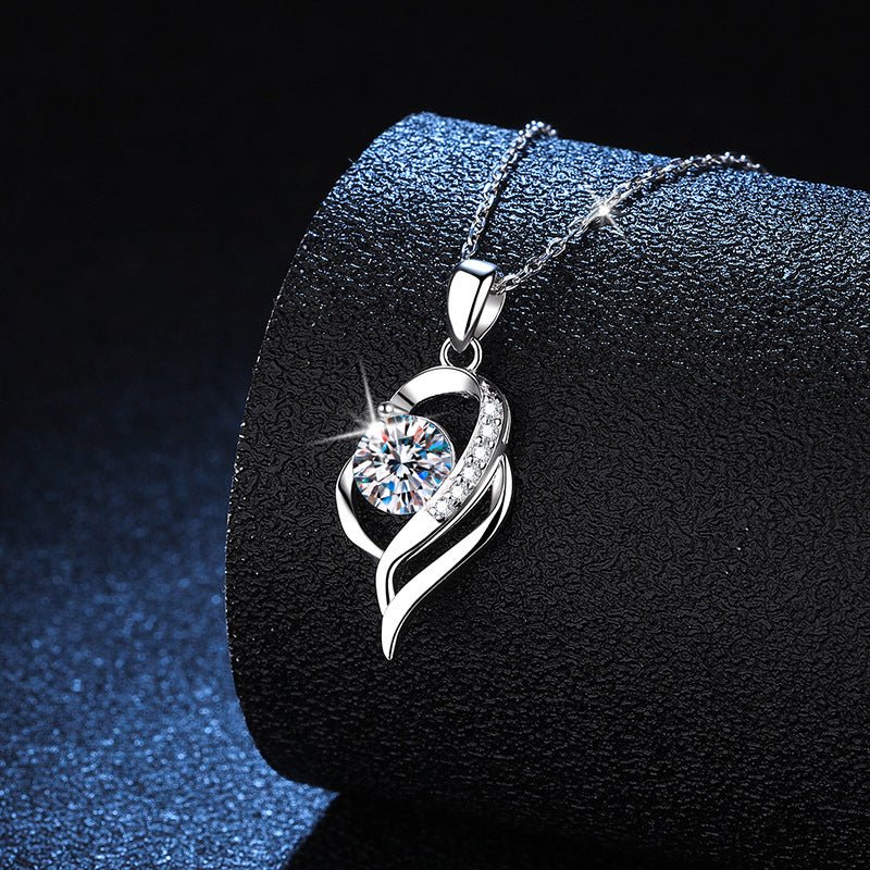 Pangama Eternal Heart Moissanite Necklace