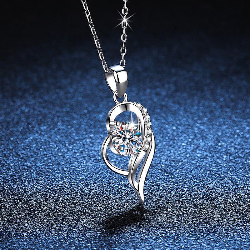 Pangama Eternal Heart Moissanite Necklace