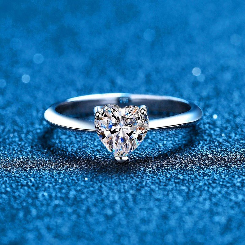 Pangama Heart of Light Moissanite Ring