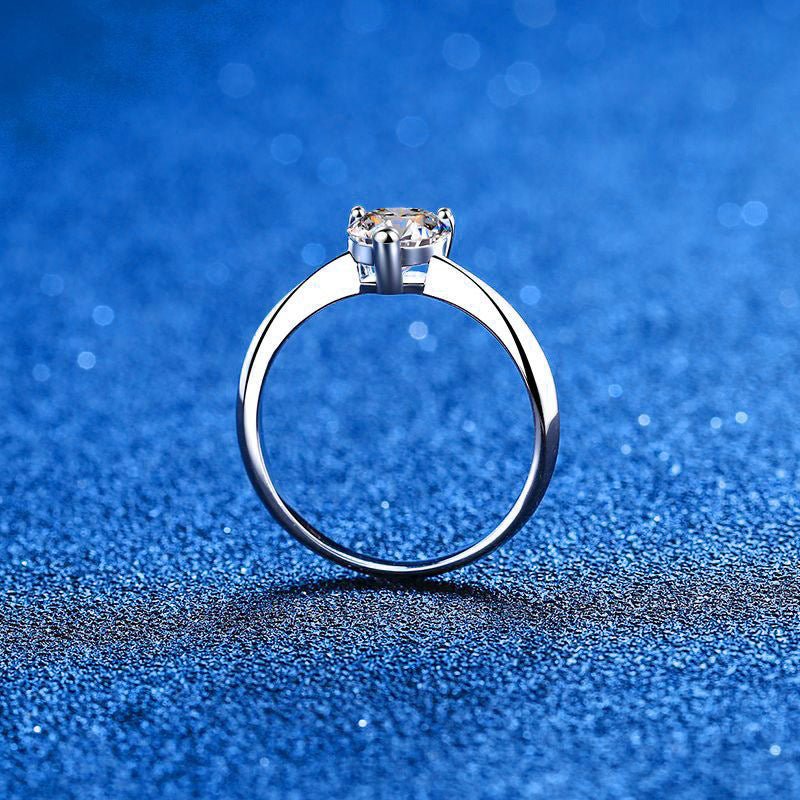 Pangama Heart of Light Moissanite Ring