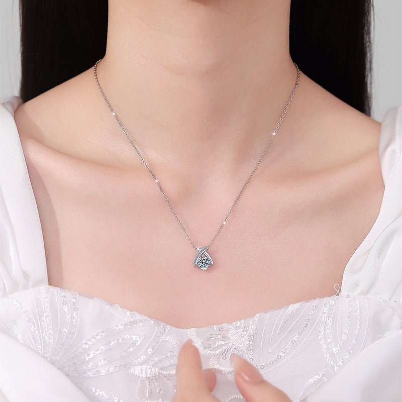 Pangama Infinite Shine Moissanite Necklace