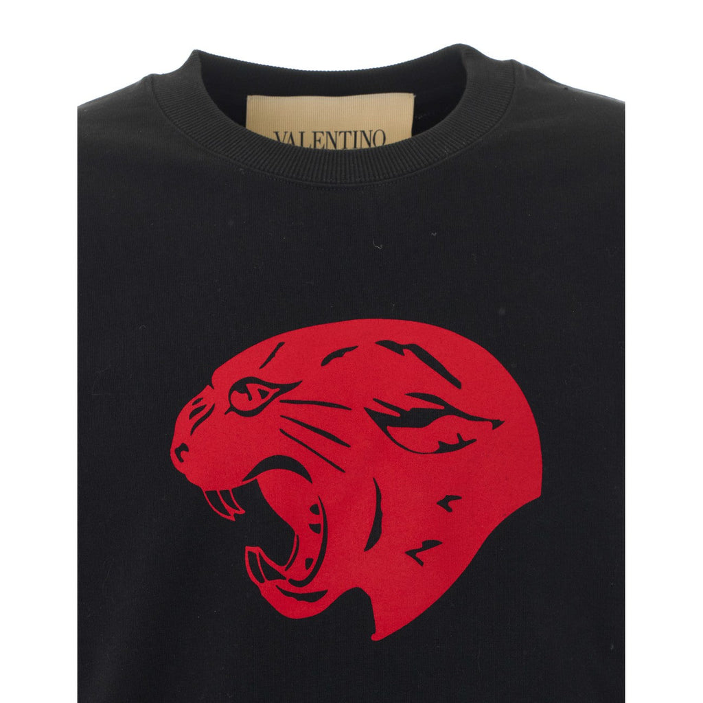 Valentino Garavani Men Panther Print Sweatshirt