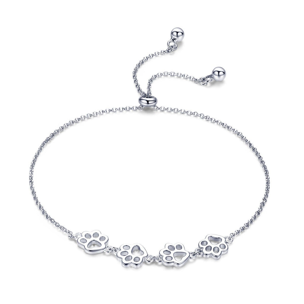 Paw Print Adjustable Bracelet
