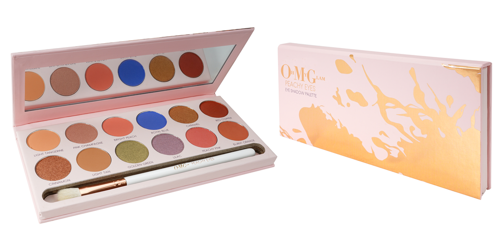 PEACHY EYES Eye Shadow Palette