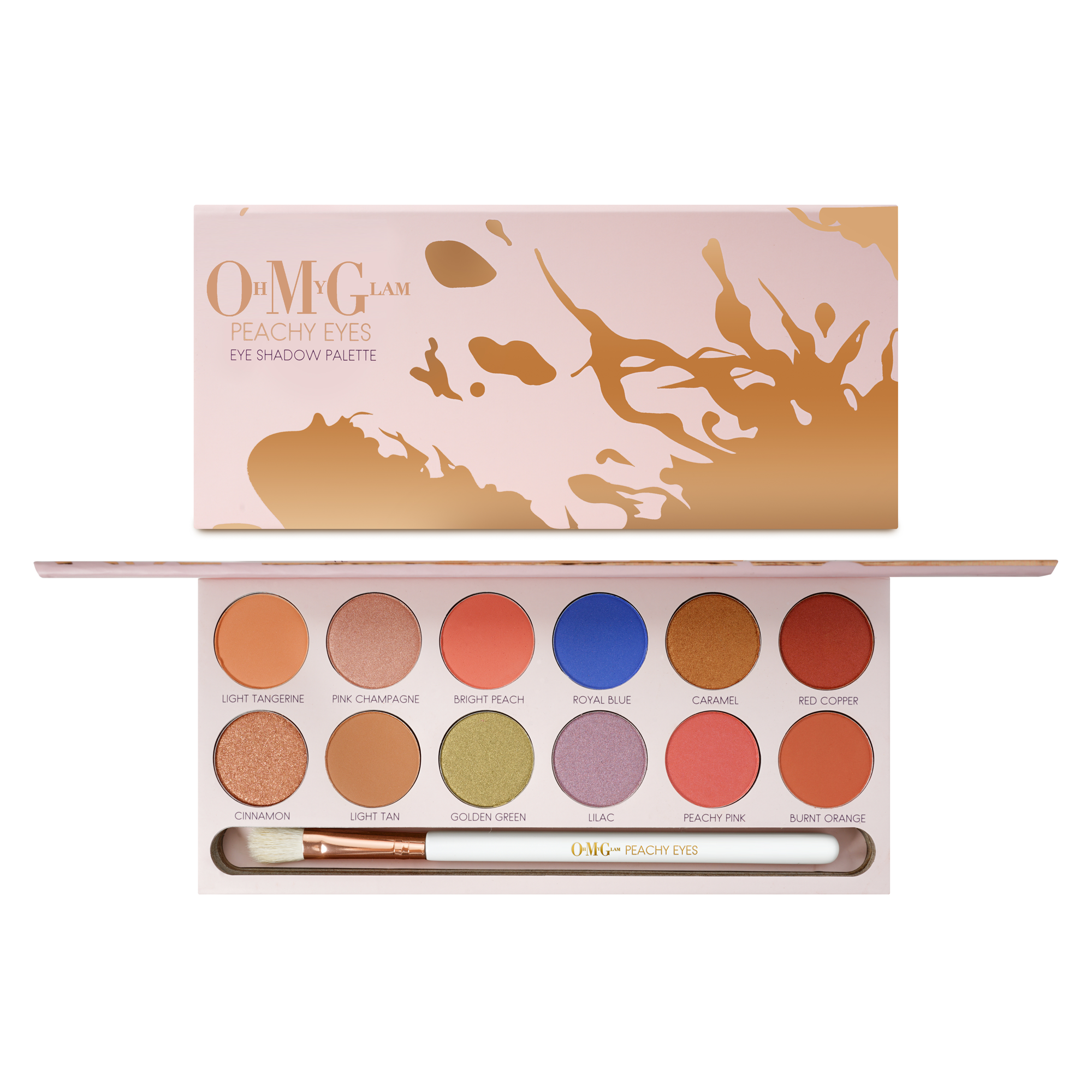 PEACHY EYES Eye Shadow Palette