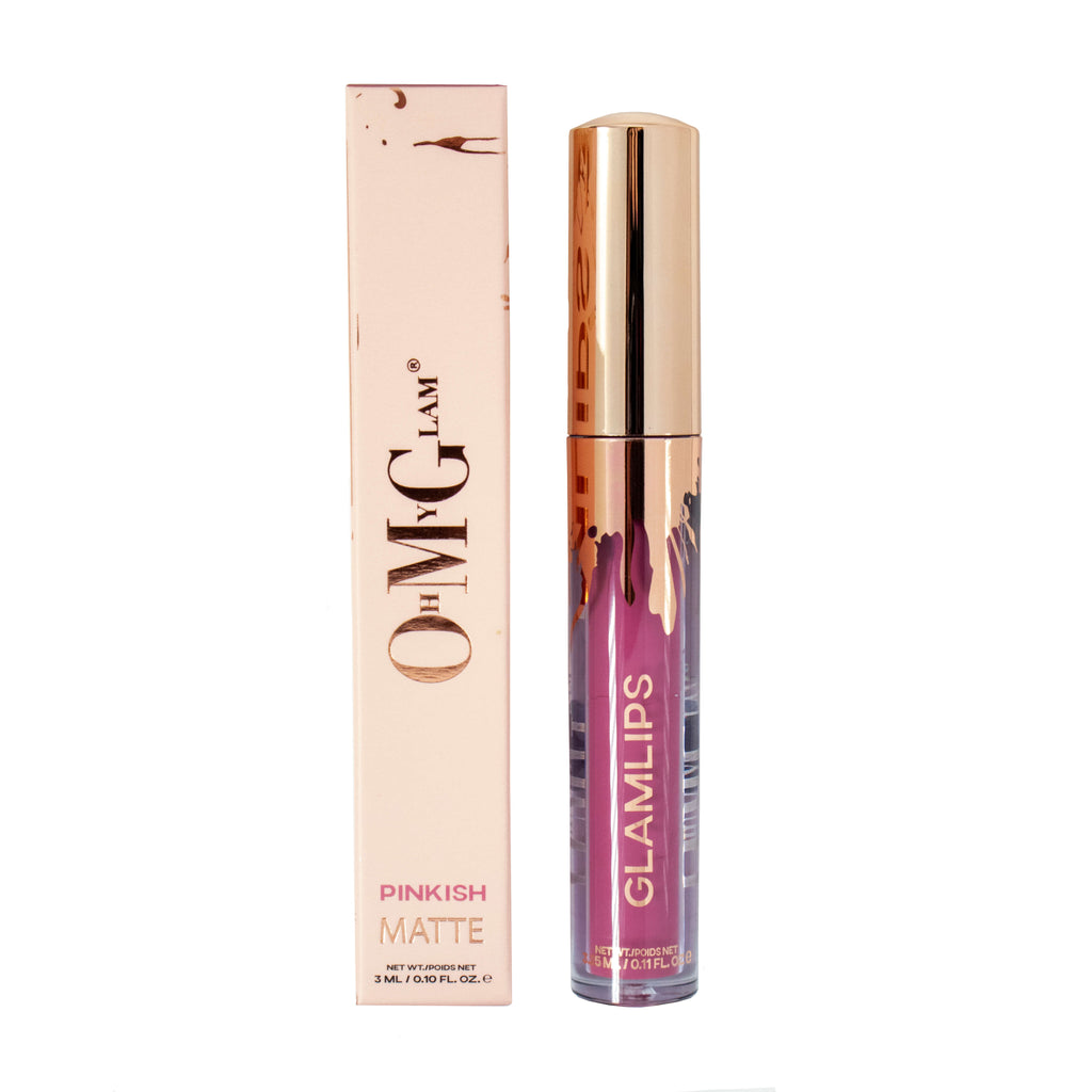 GLAMLIPS PINKISH Matte Liquid Lipstick
