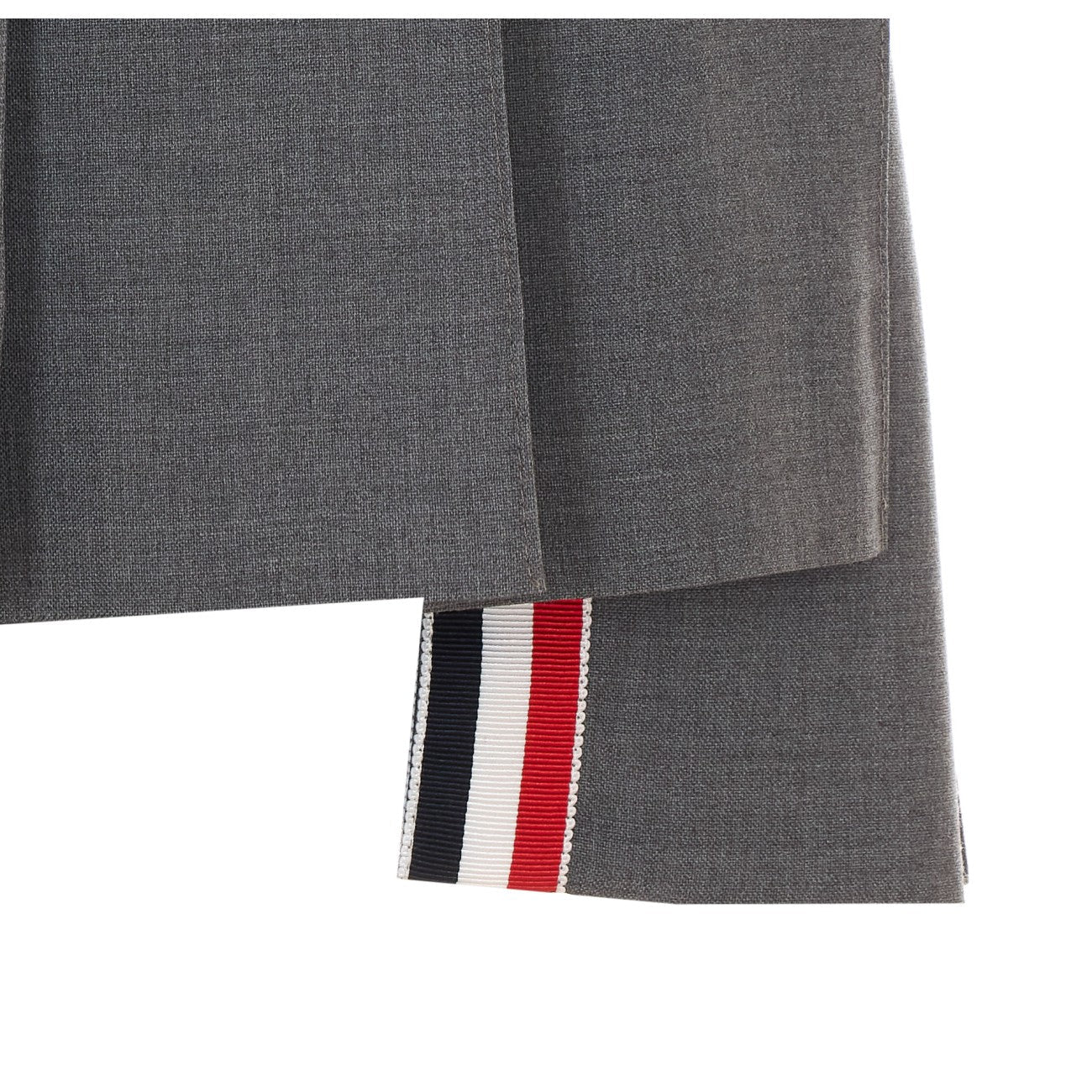 Thom Browne Women Pleated 4-Bar Mini Skirt