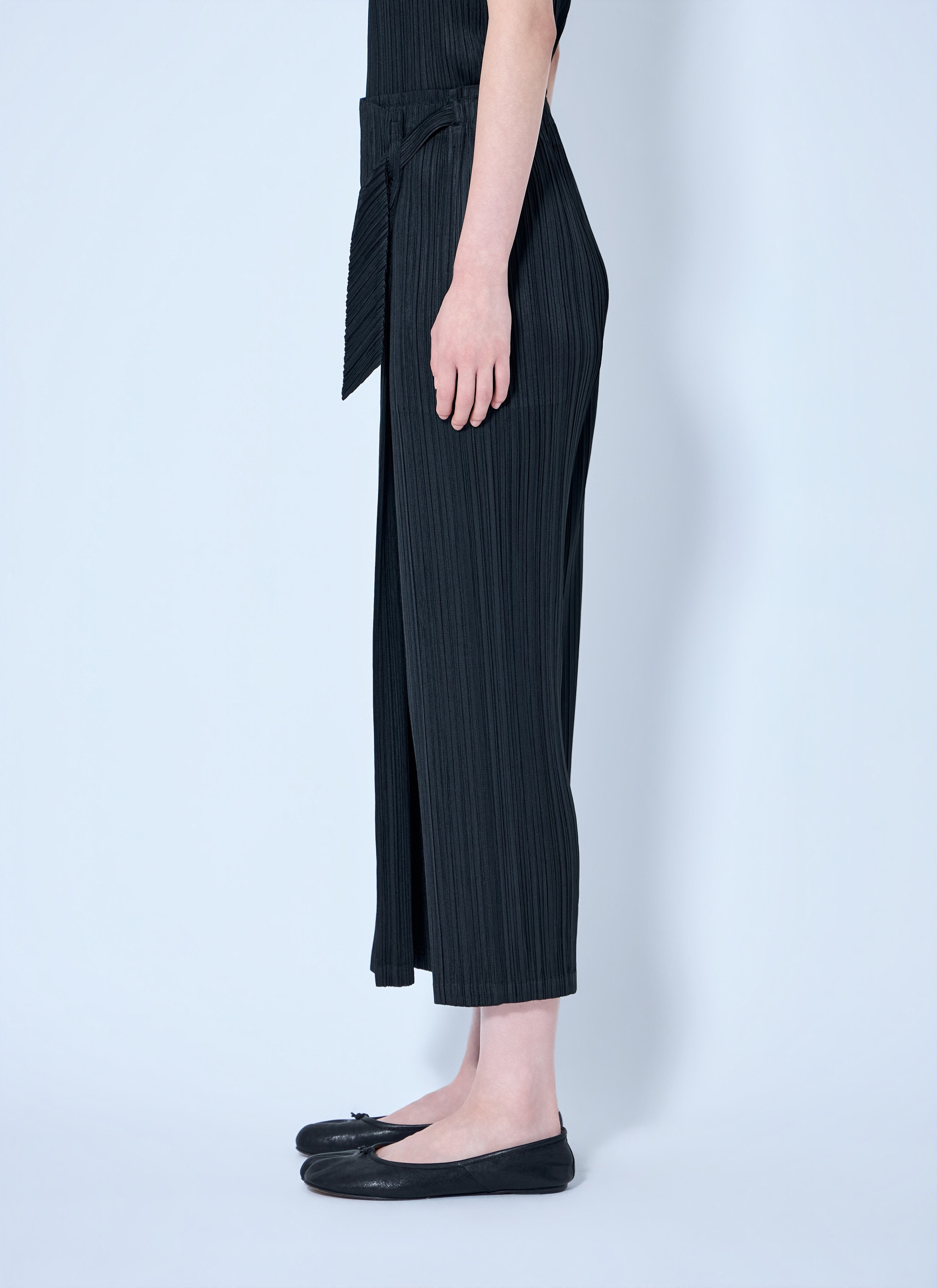Pleats Please Issey Miyake Women Pleated Wrap Skirt