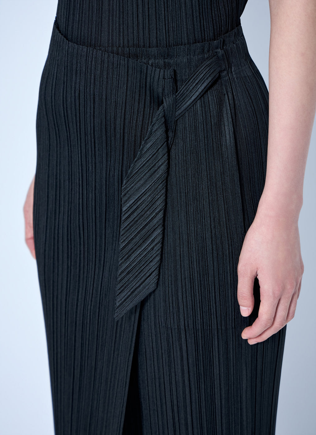 Pleats Please Issey Miyake Women Pleated Wrap Skirt
