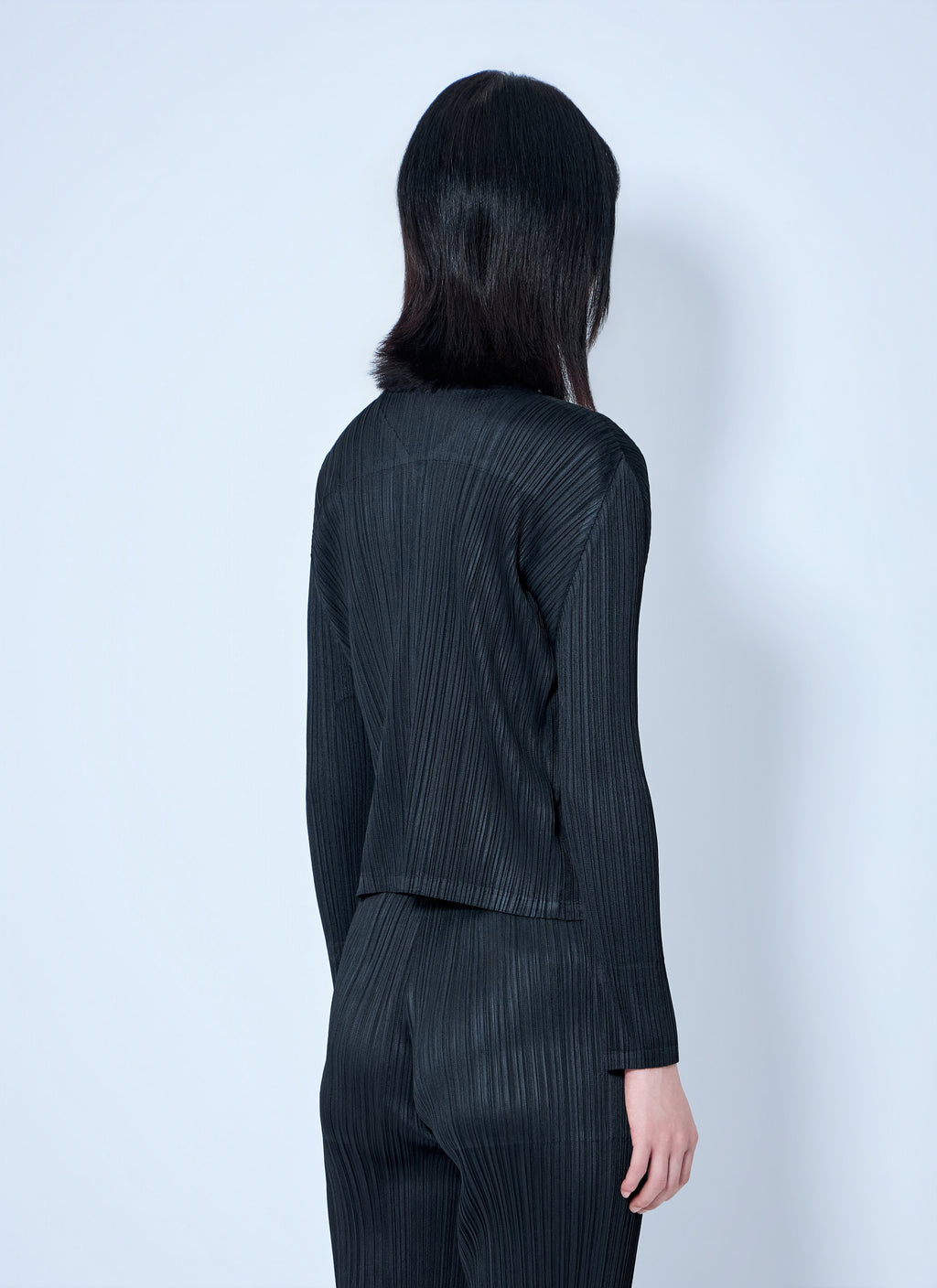 Pleats Please Issey Miyake Women Pleated Wrap Top