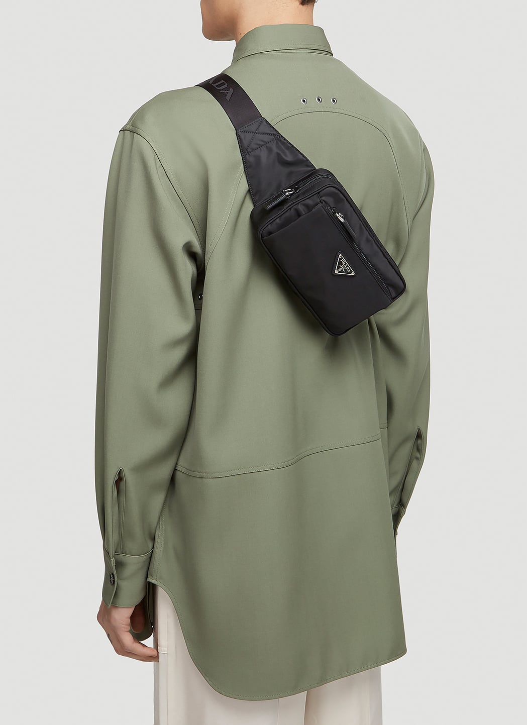 Prada Men Re-Nylon Belt Bag