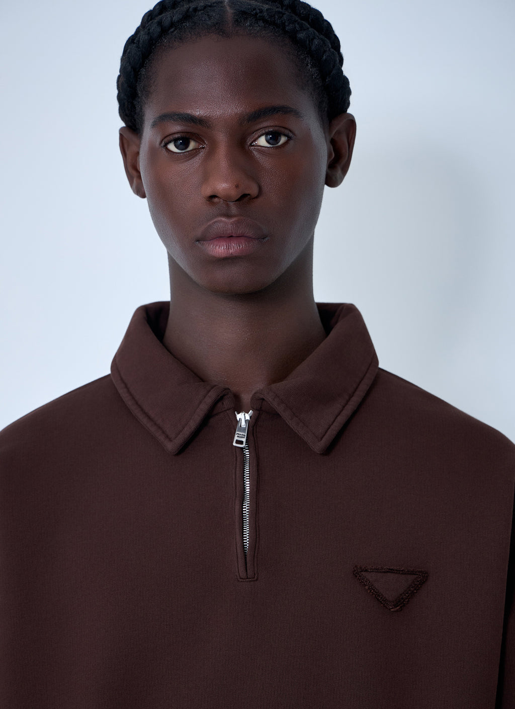 Prada Men Logo Motif Sweatshirt