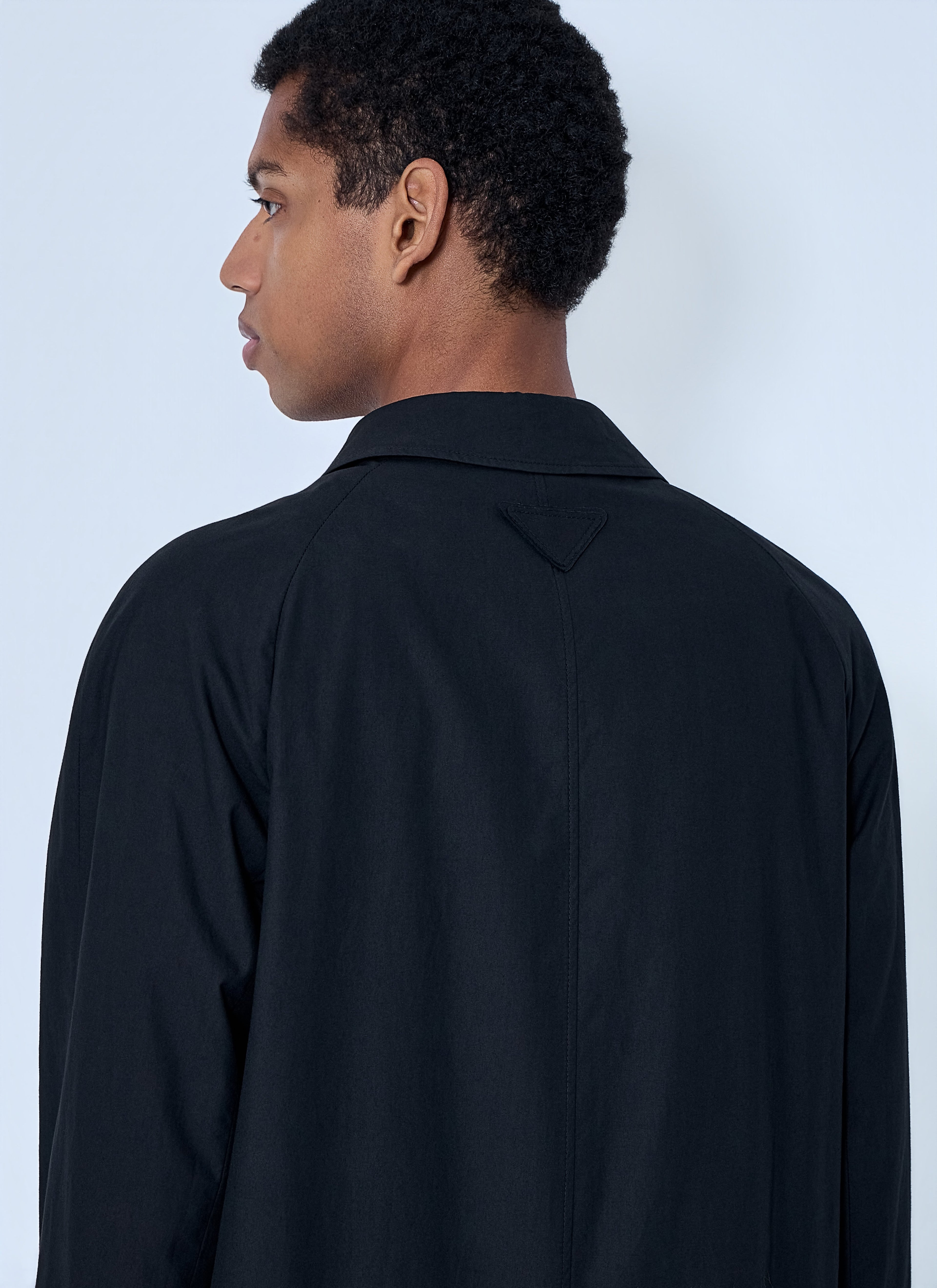 Prada Men Classic Single-Breasted Coat