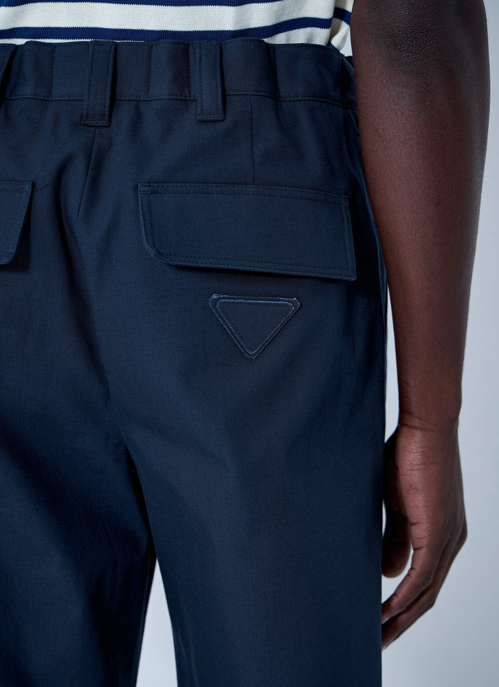 Prada Men Wide-Leg Tailored Trousers