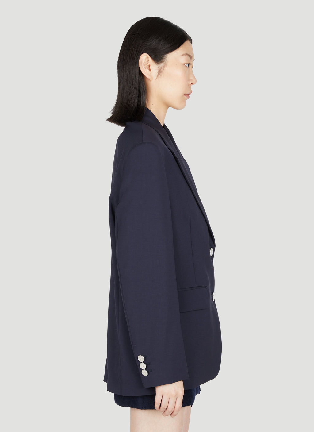 Prada Women Wool Mohair Suit Blazer