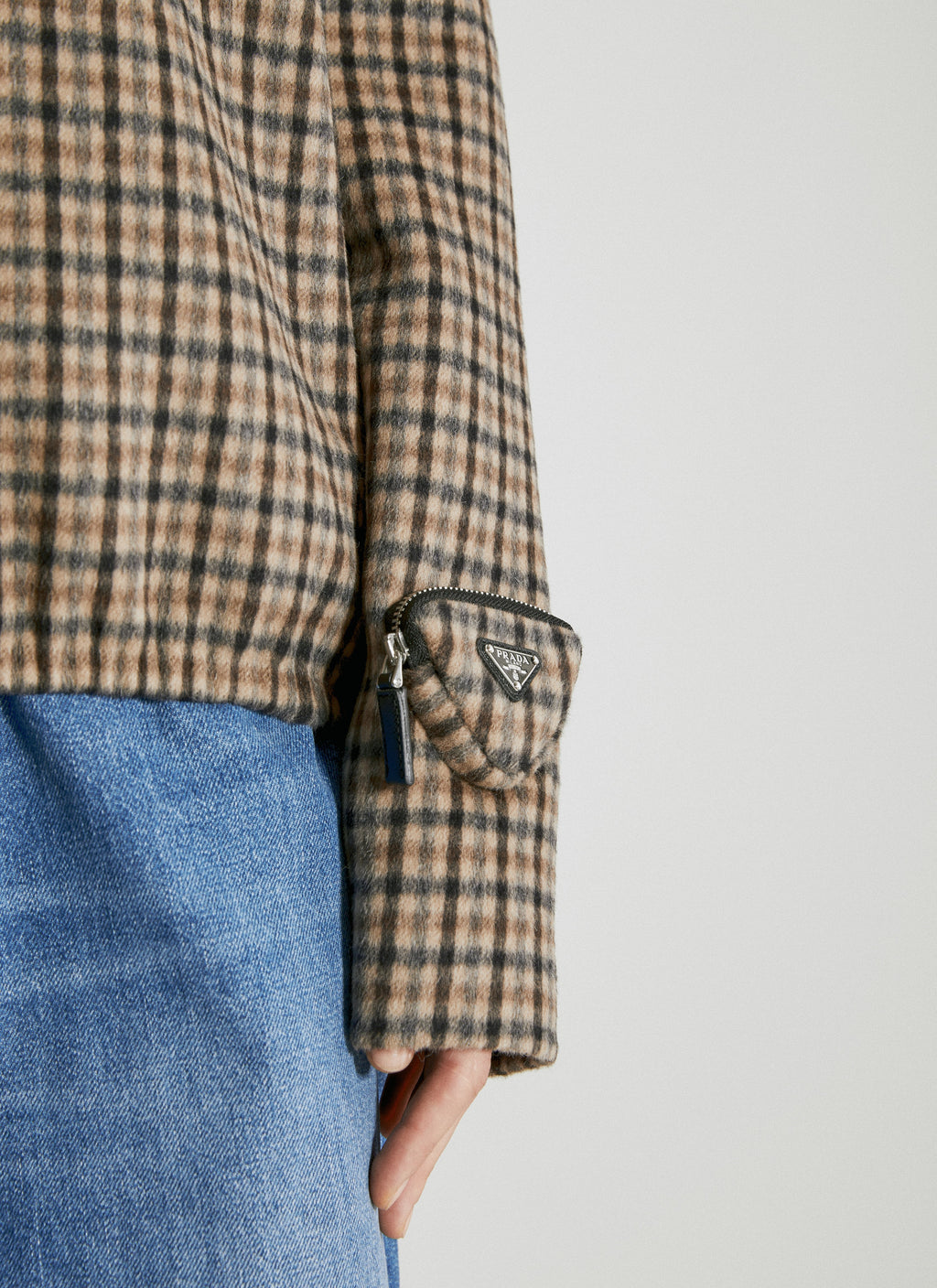 Prada Women Cashgora Check Top