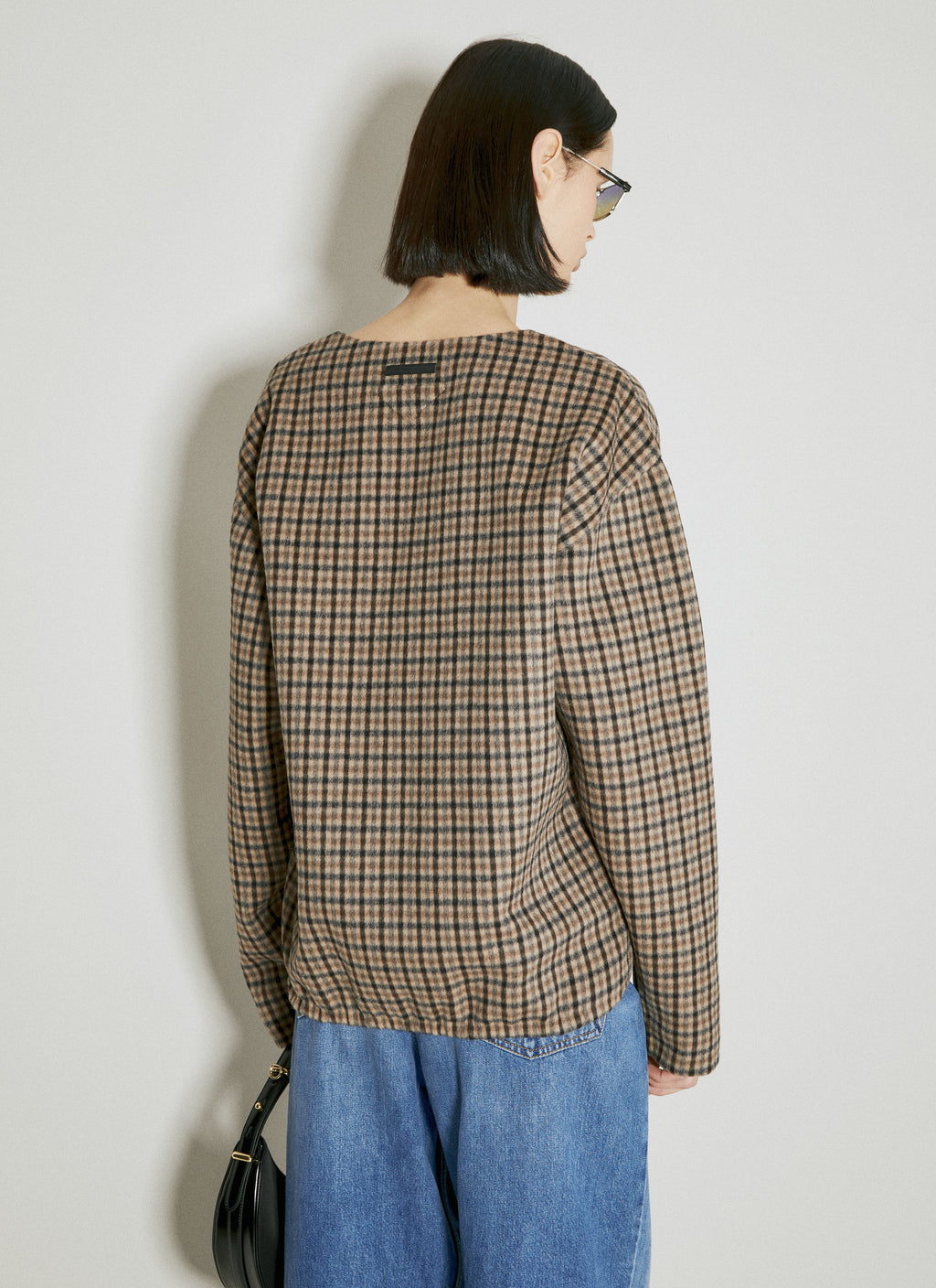 Prada Women Cashgora Check Top
