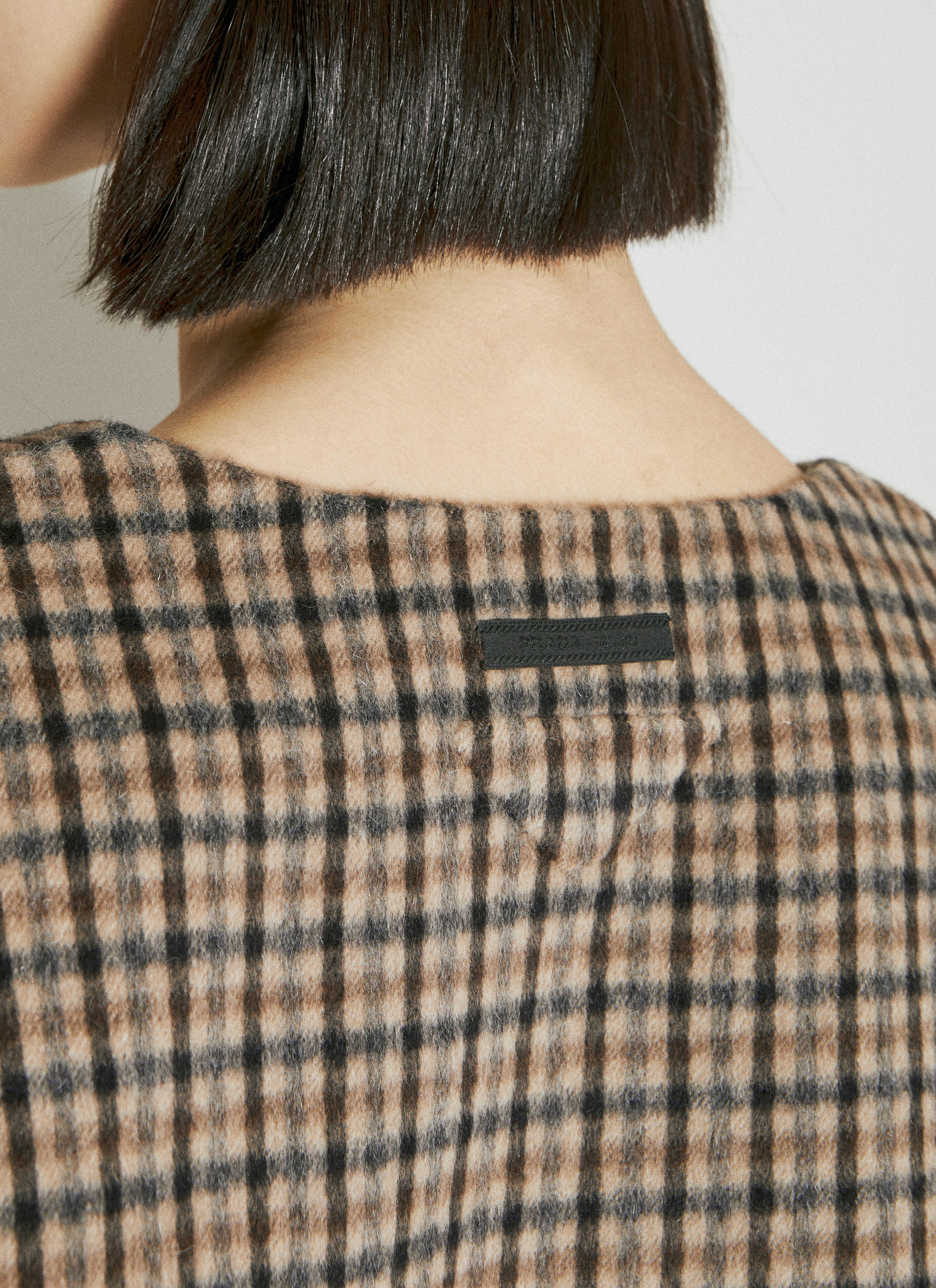 Prada Women Cashgora Check Top
